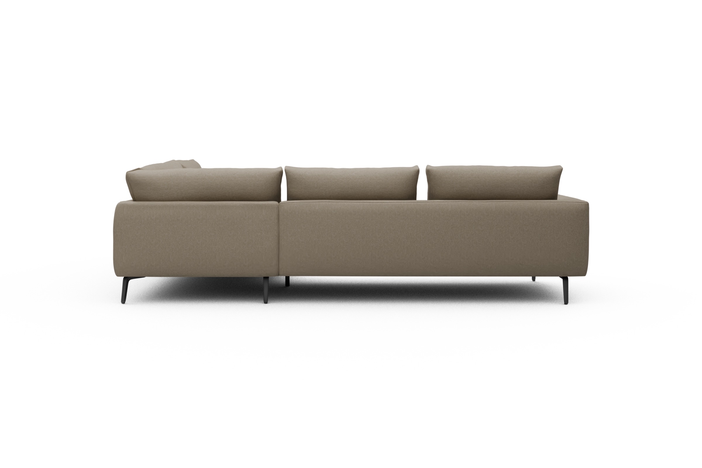 Ecksofa Karl Relax-Ecke rechts mit 2,5-Sitzer Satya-Natural
