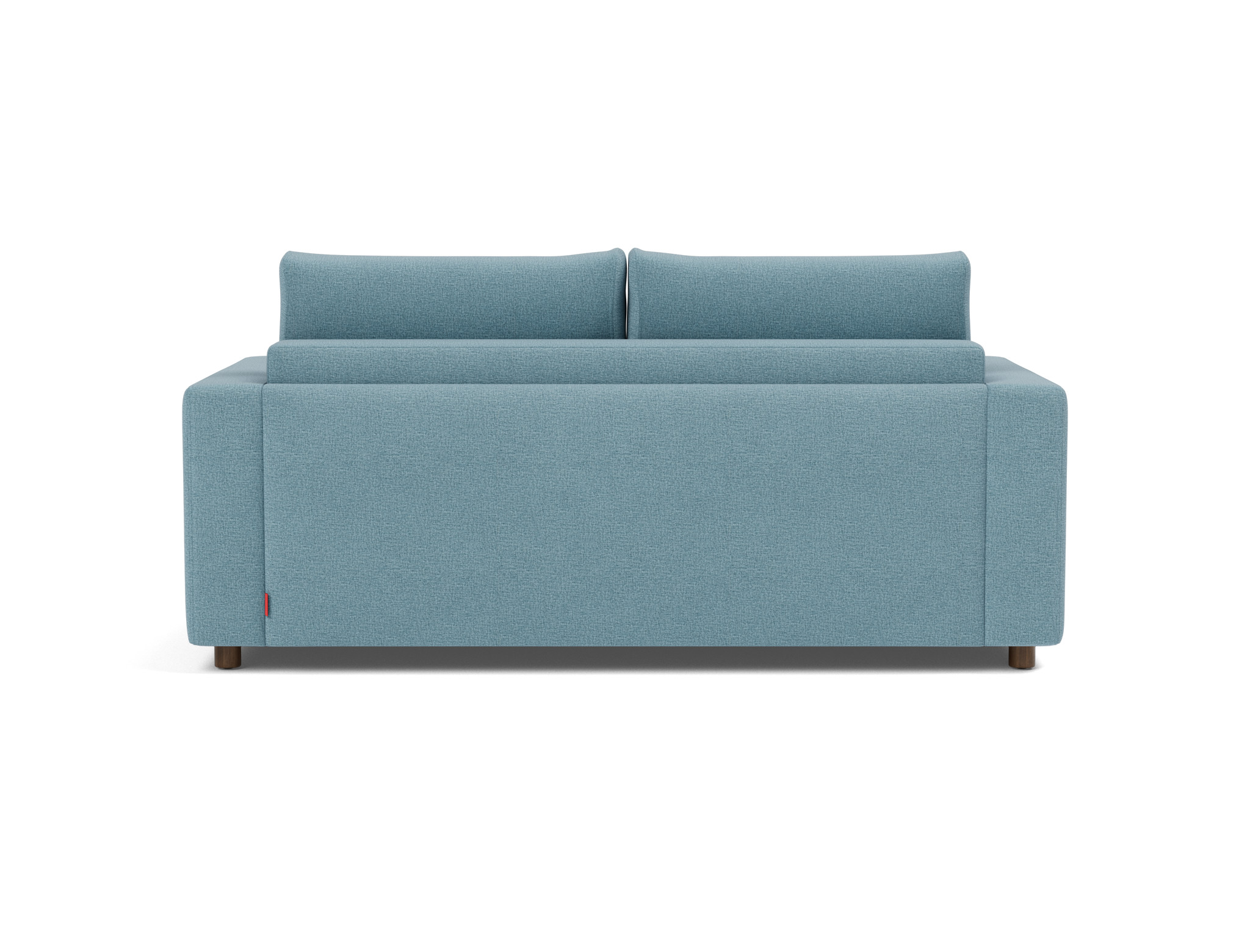 Schlafsofa Neah mit Standard-Armlehnen 160 Flachgewebe Mixed Dance 525-Light-Blue