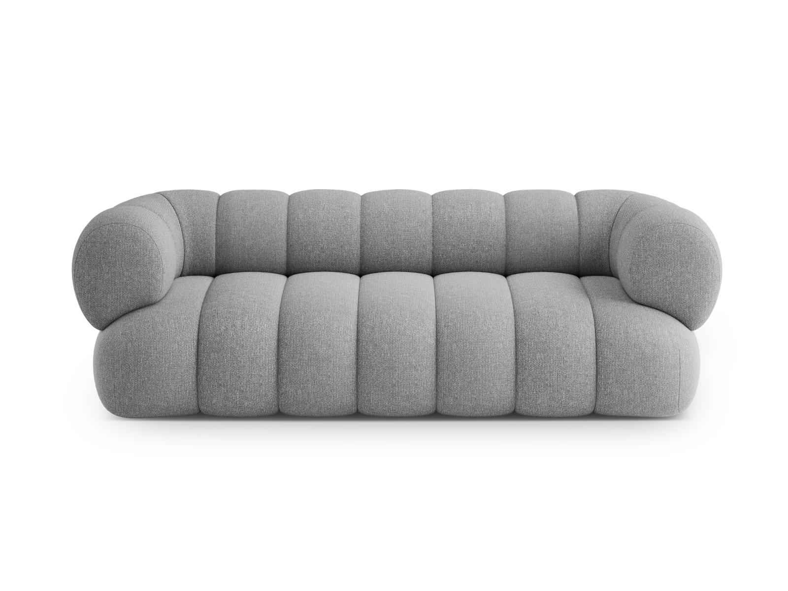 Cosmopolitan Design Sofa Koge 3-Sitzer Chenille Eden Marineblau