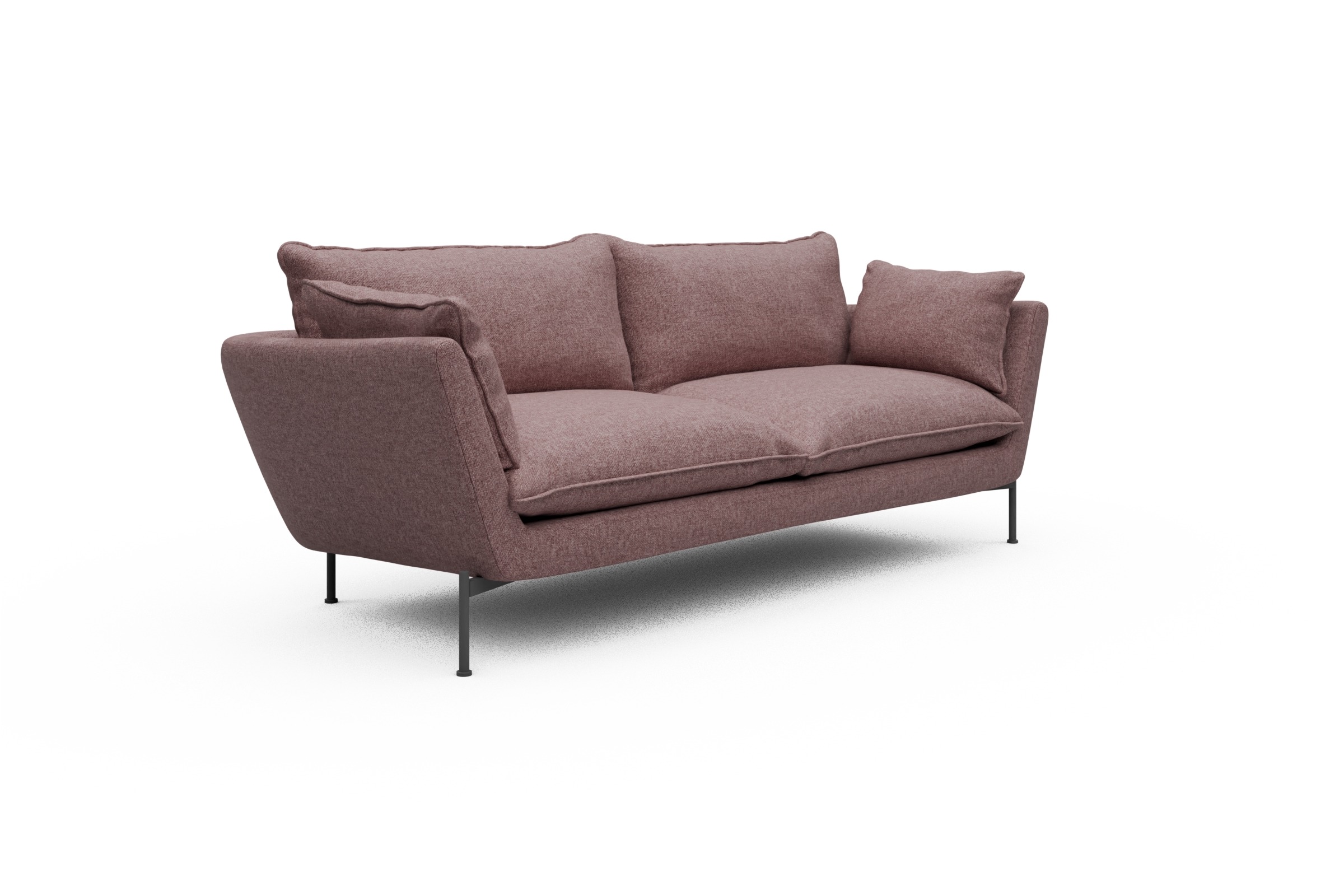 Sofa Anton PREMIUM 3-Sitzer Sama-Flamingo