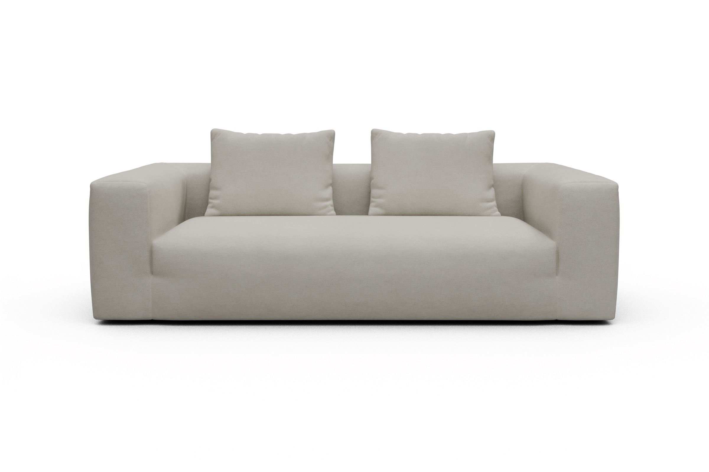 Skandi Home Sofa Fred 3-Sitzer Denari-Clean-Beige moebelfaktor