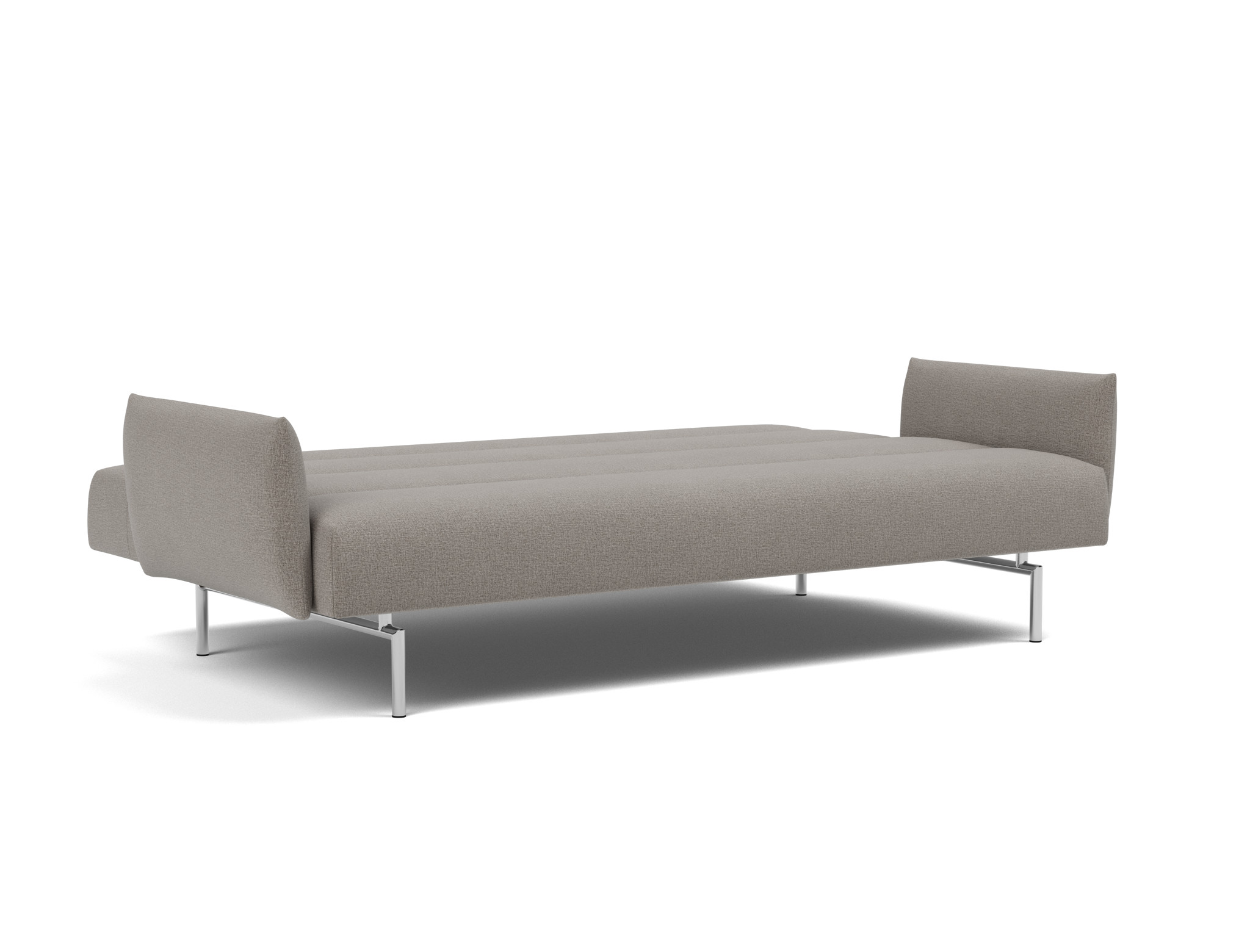 Schlafsofa Jillis mit Armlehnen Flachgewebe Mixed Dance 521-Grey