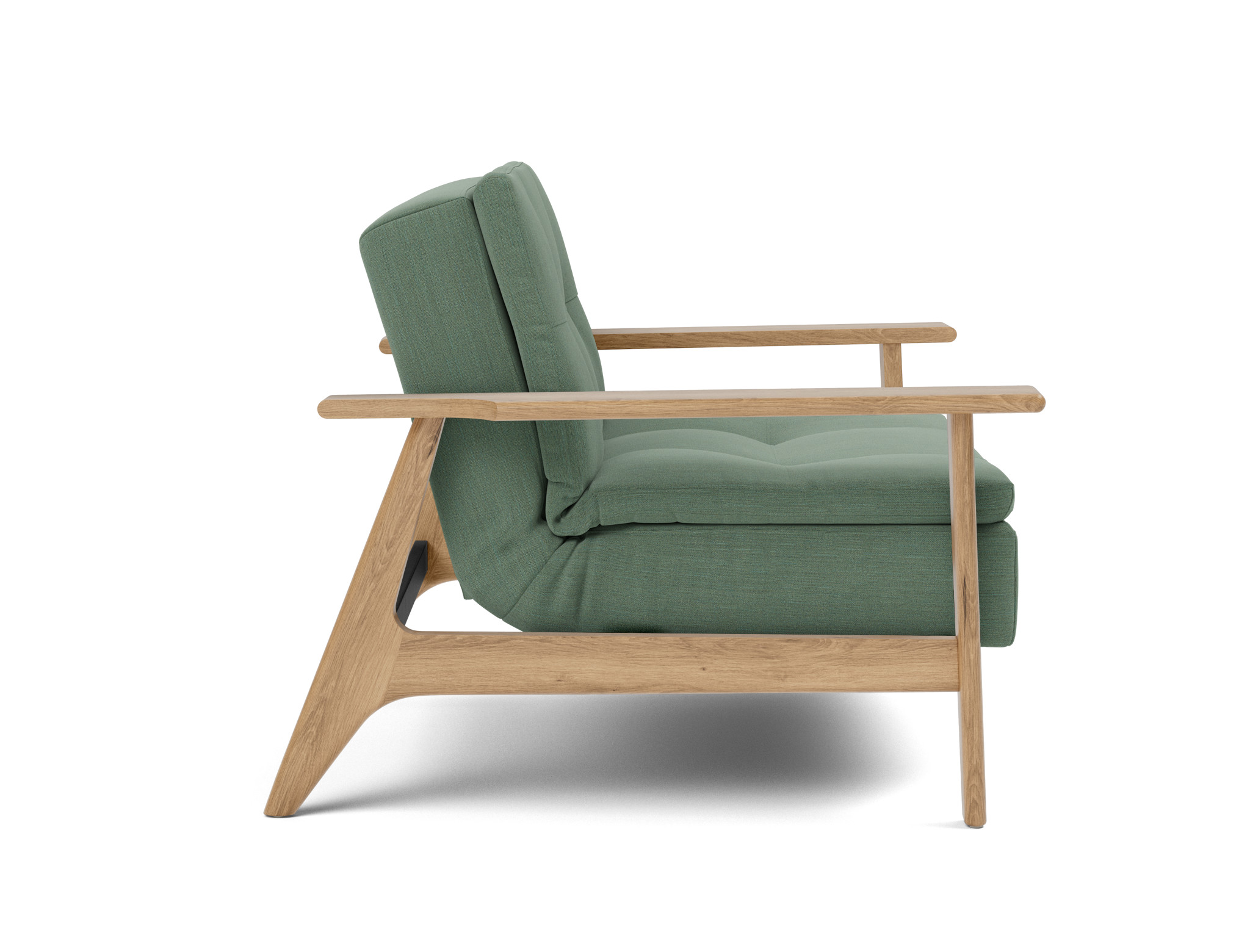 Sessel Dublexo Frej Flachgewebe Elegance 518-Green
