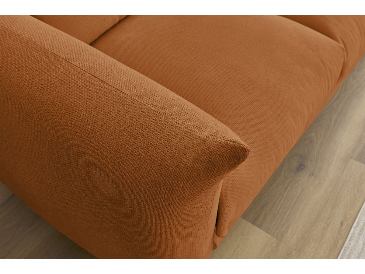 Bobochic Ernest Sofa 2-Sitzer Stoff Orange