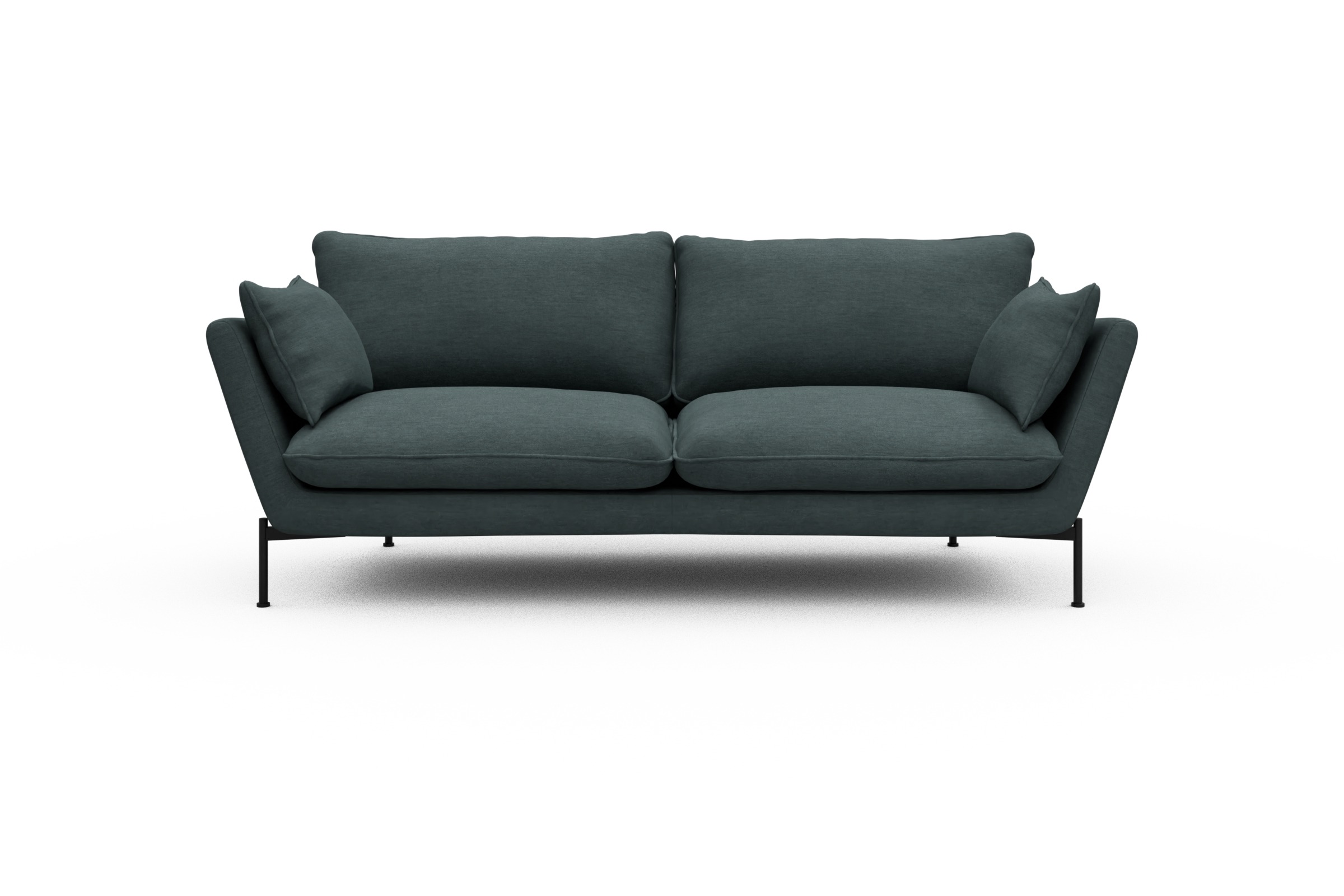 Skandi Home Sofa Anton 3-Sitzer Vivus-Blue moebelfaktor