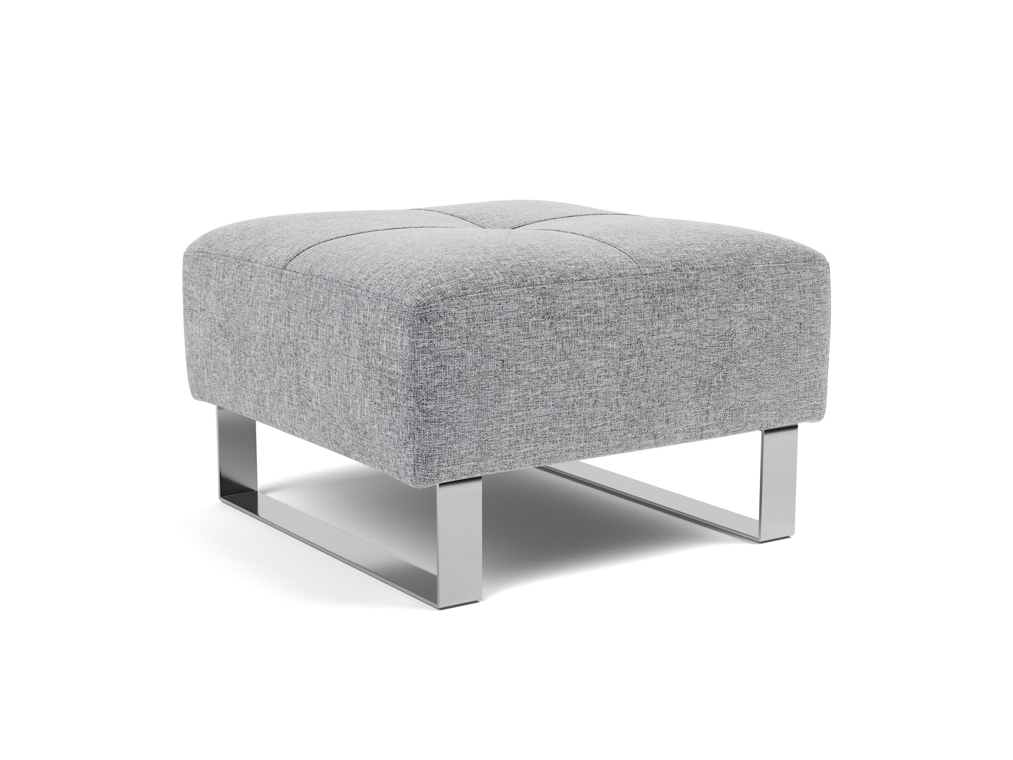 Hocker Supremax D.E.L. Strukturierter Stoff Twist 565-Granite