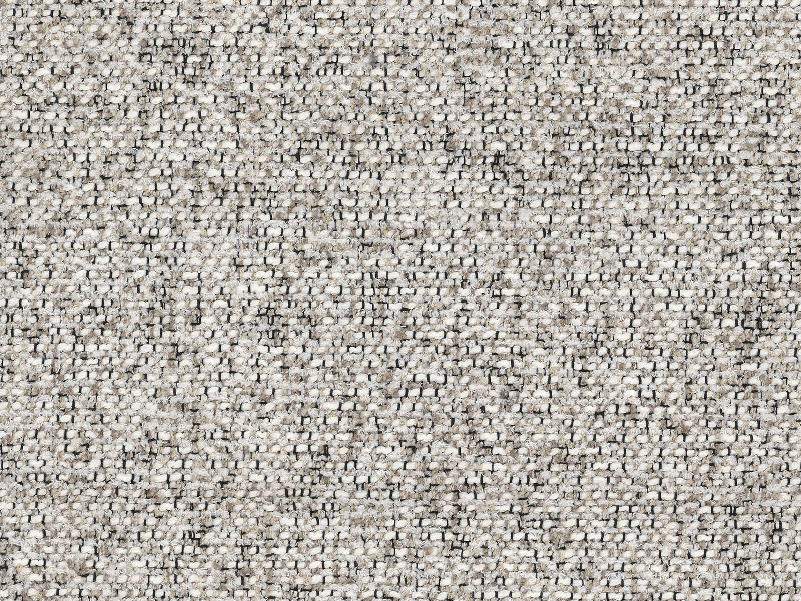 Micadoni Ecksofa Kate 3-Sitzer Rechts Strukturierter Stoff Puente Beige Melange