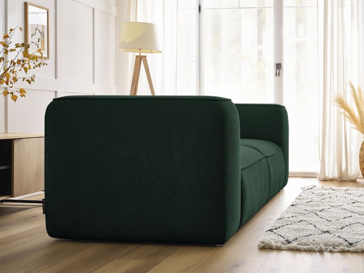 Bobochic Zephyr Sofa 2-Sitzer Strukturstoff Grün
