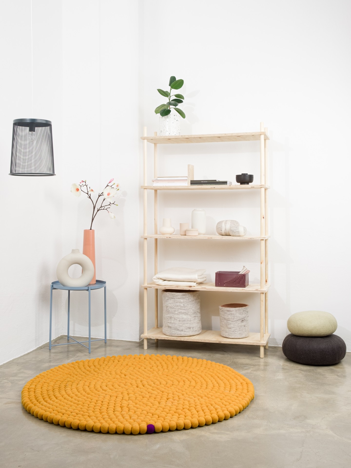 myfelt Big One ockergelb - 90 cm