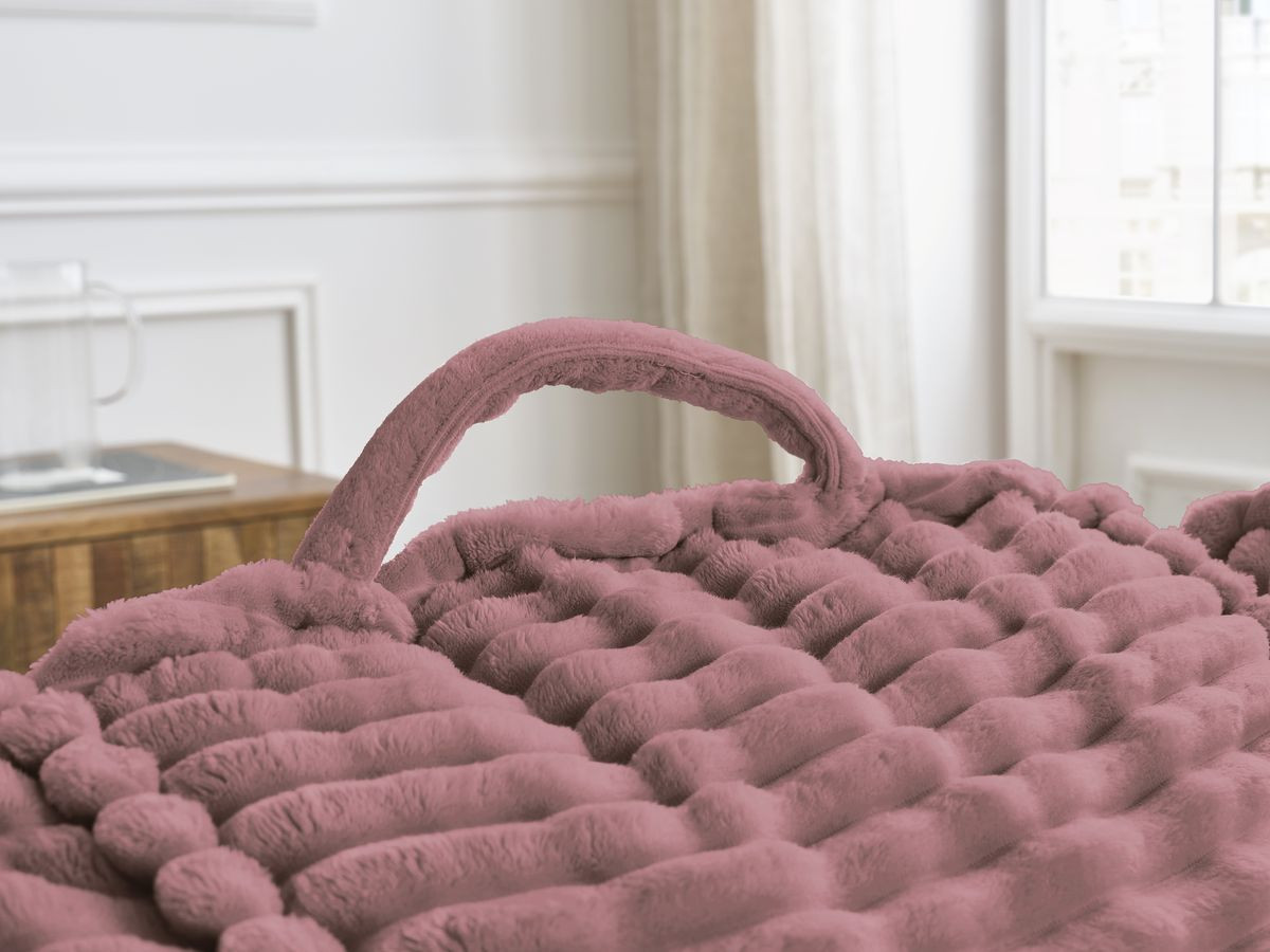 Bobochic Socrate Pouf Breitcord weich Rosa