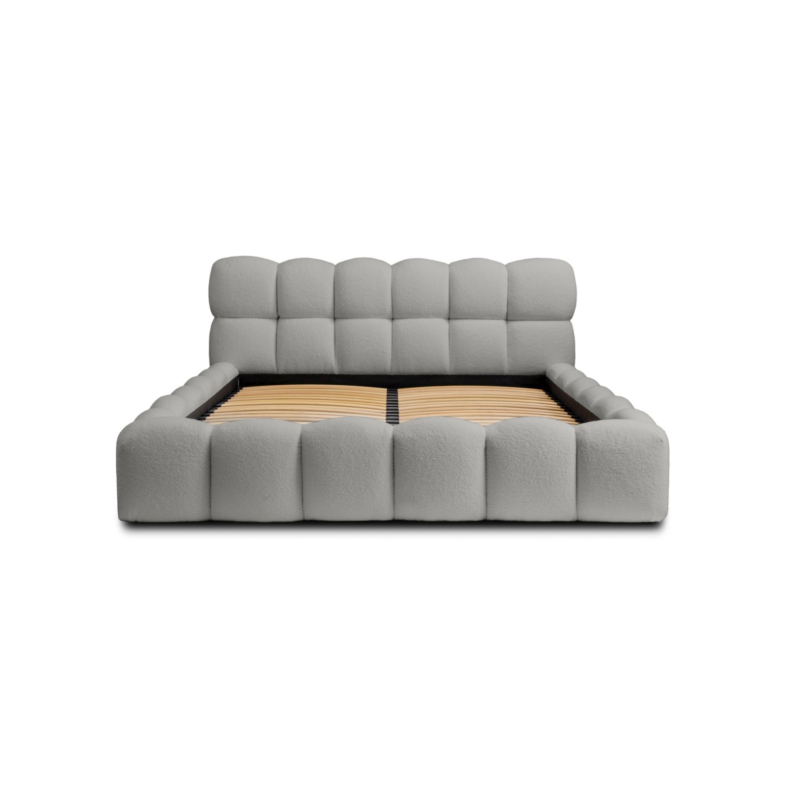 Polsterbett Vento-Slim Boucle 180x200 mit Holzrahmen Quelle 83
