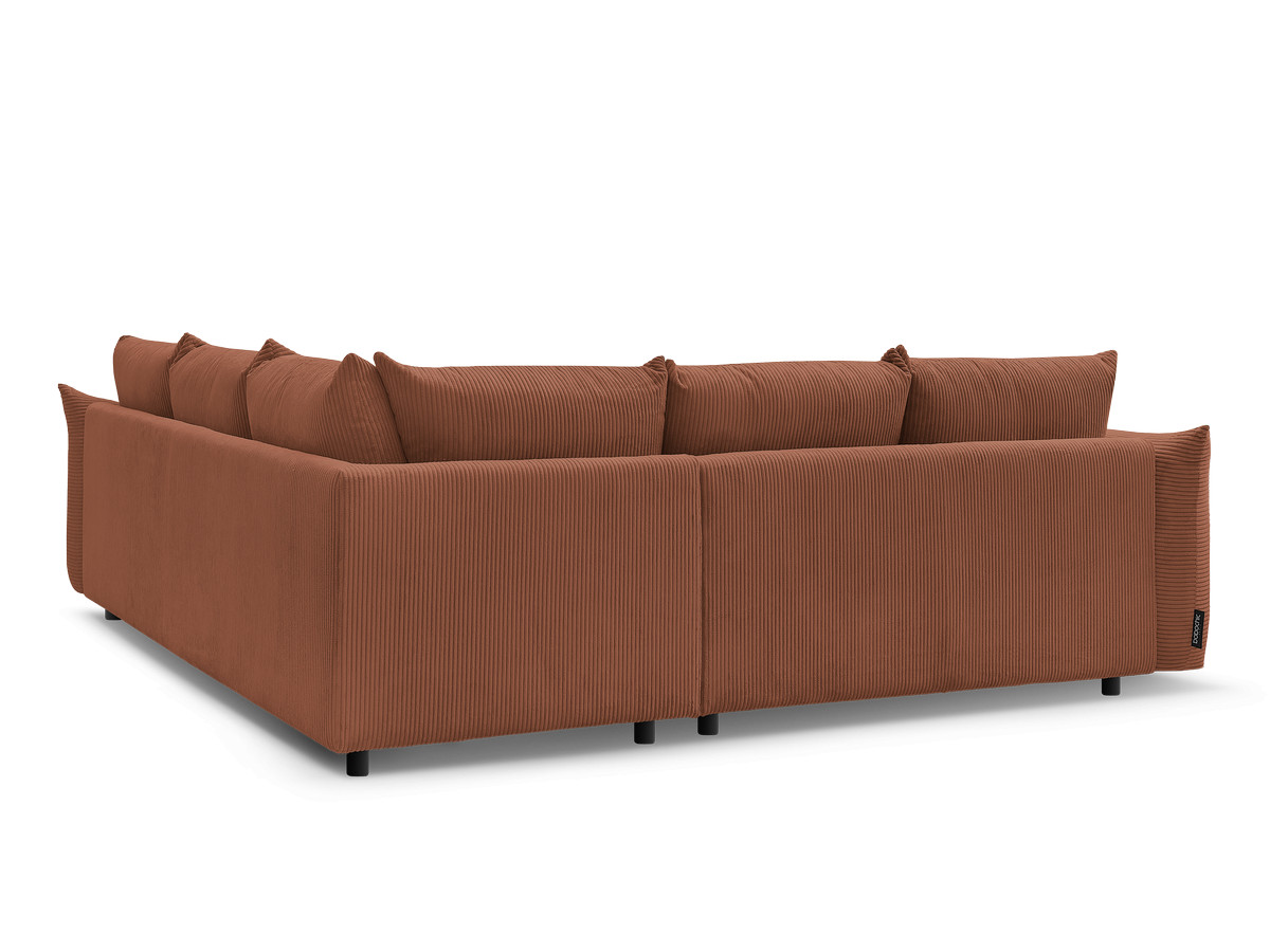 Bobochic Ernest Ecksofa Cordsamt Orange