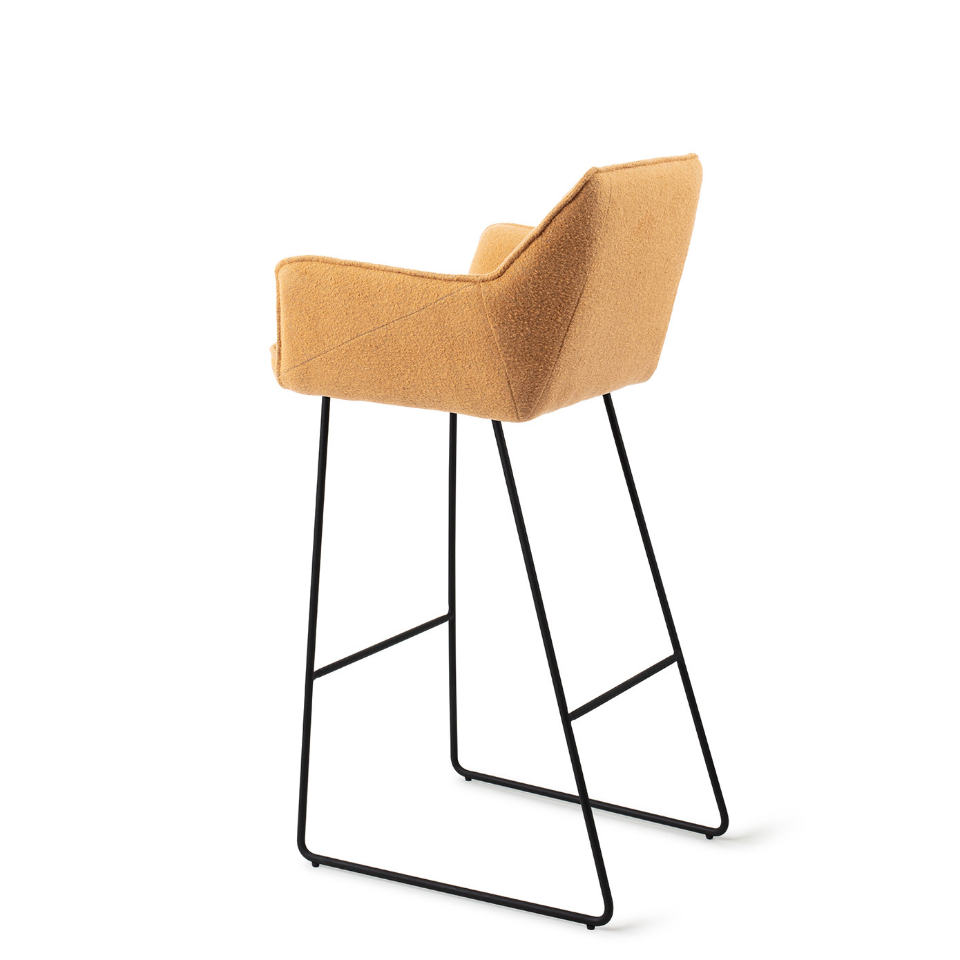 Jesper Home Barhocker Tome Idaho Potato Slide Schwarz Barhöhe 75 cm