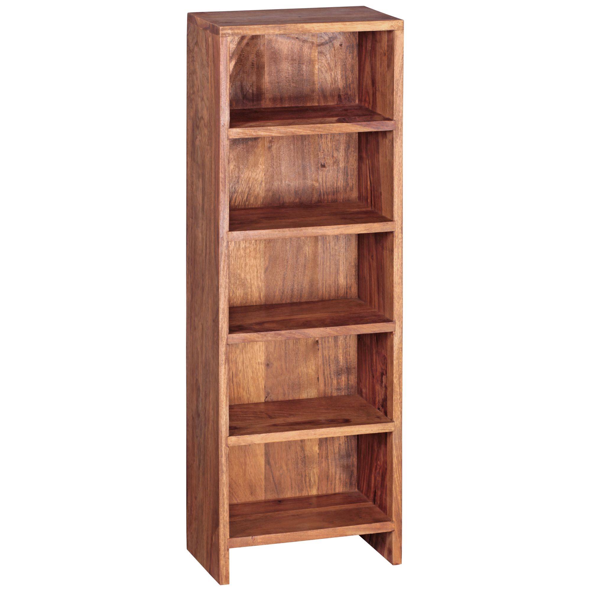 Standregal Aalvik Massivholz Dunkelbraun 30 × 17 × 90 cm