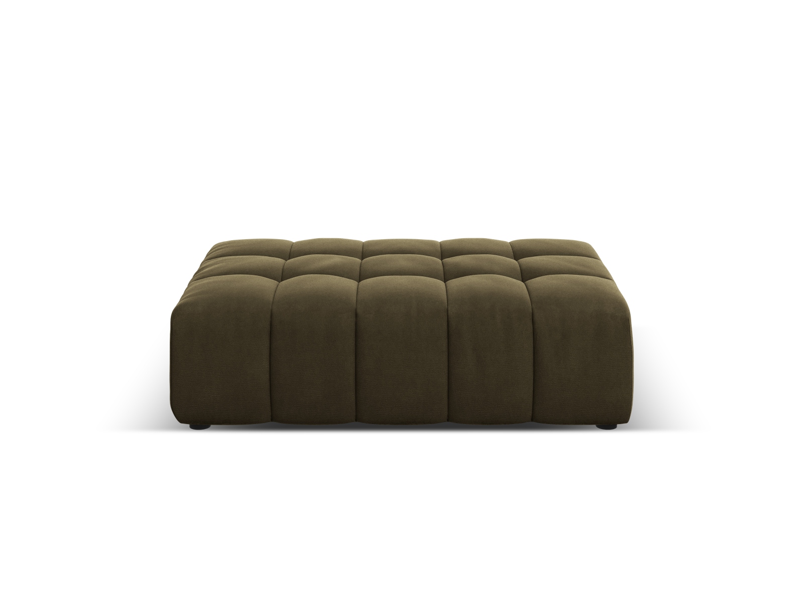 Cosmopolitan Design Pouf Chicago Samt Bluvel Grün