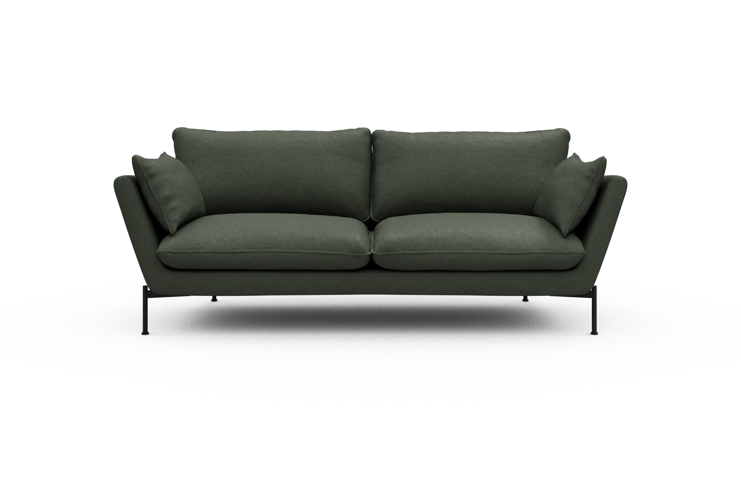 Skandi Home Sofa Anton 3-Sitzer Denari-Forest-Green moebelfaktor