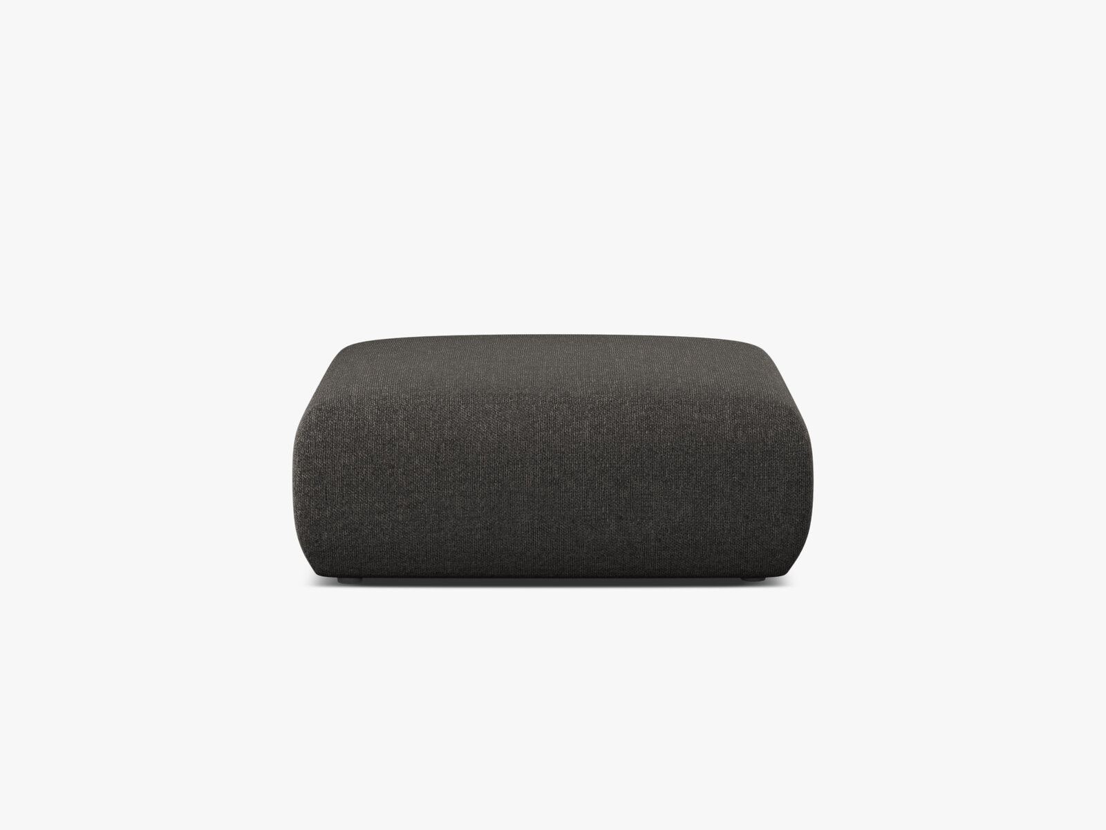 Micadoni Hocker Molino Large Chenille Eden Dunkelgrau