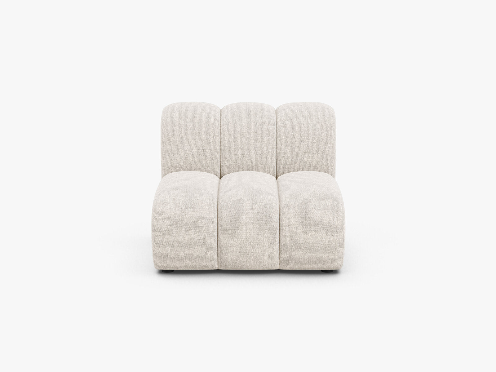 Micadoni Armloses Modul Lupine Chenille Eden Helles Beige