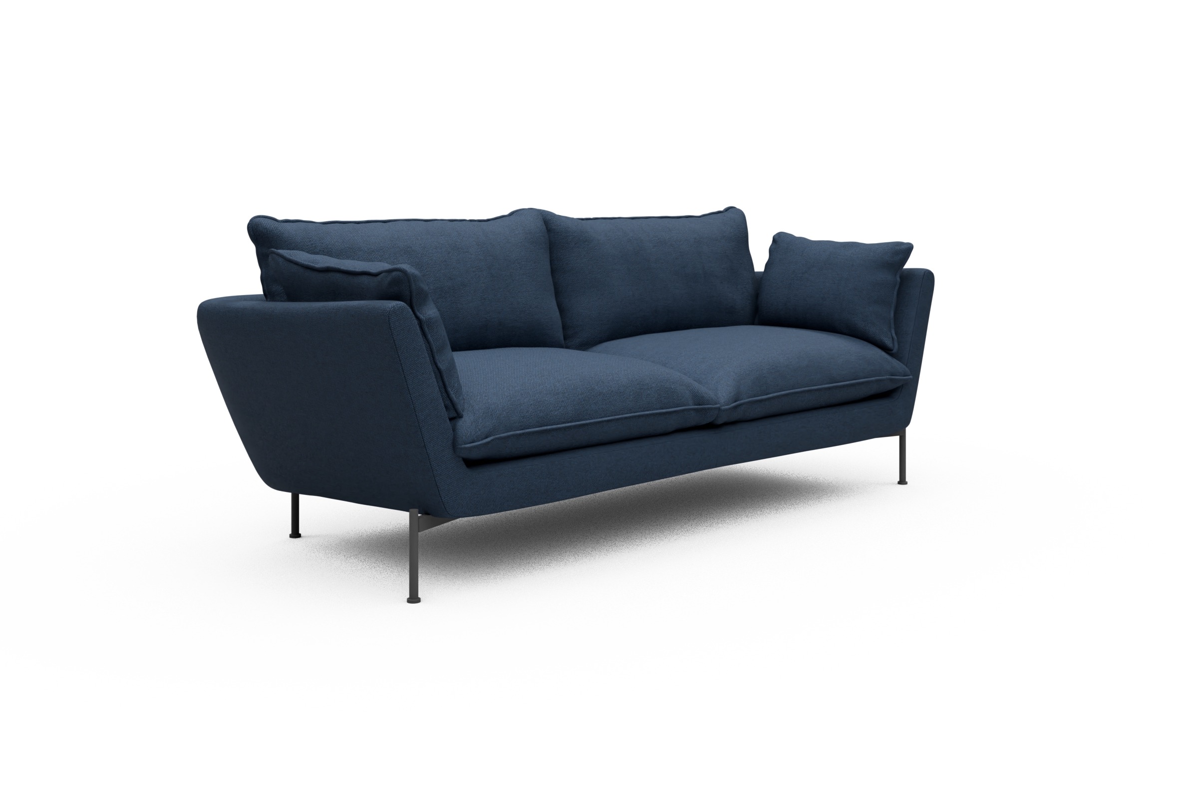 Sofa Anton PREMIUM 3-Sitzer Weda-Blue