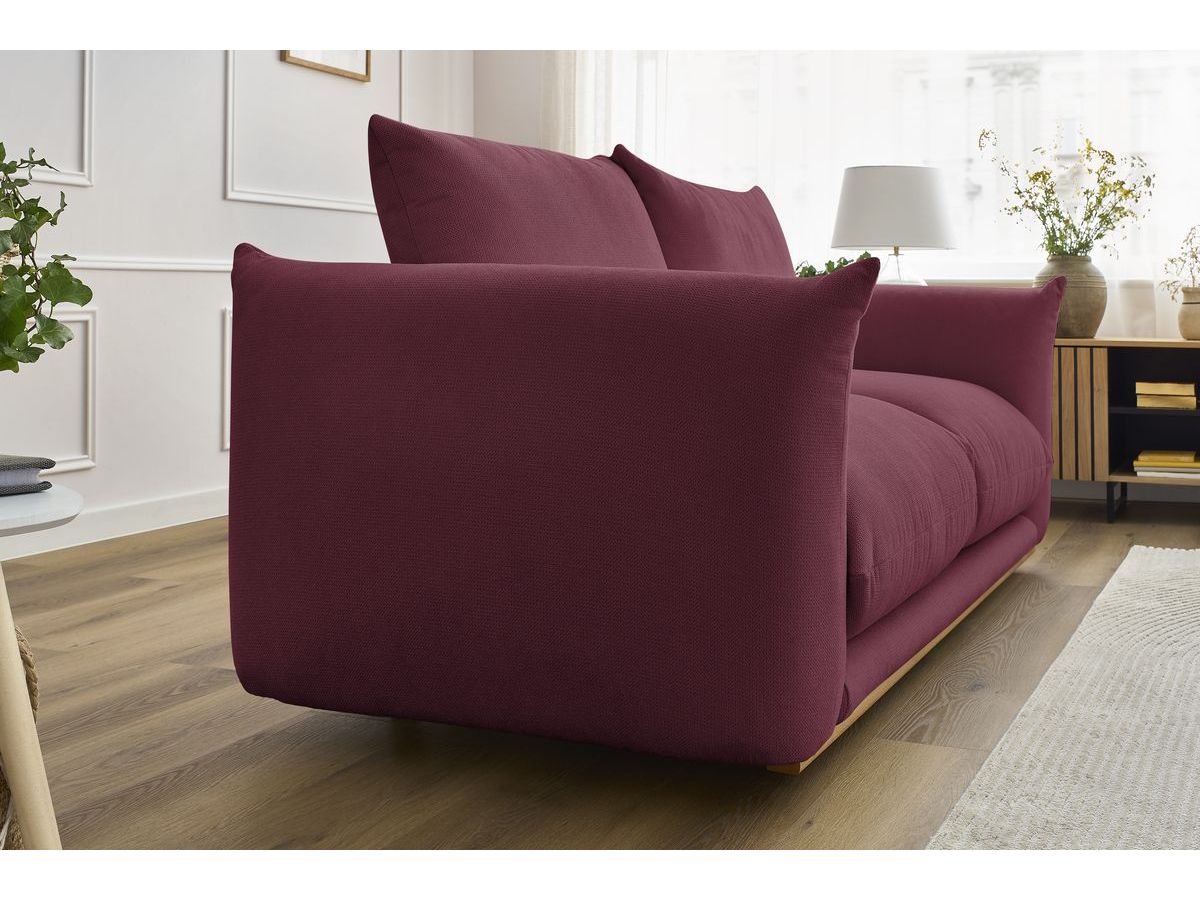 Bobochic Ernest Sofa 2-Sitzer Stoff Rot