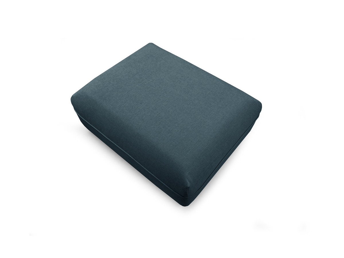 Bobochic Luigi Pouf Strukturstoff Blau