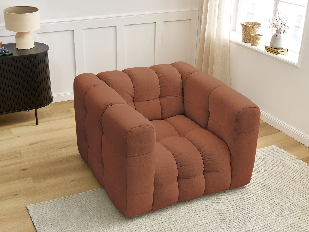 Bobochic Ulysse Sessel Stoff Orange