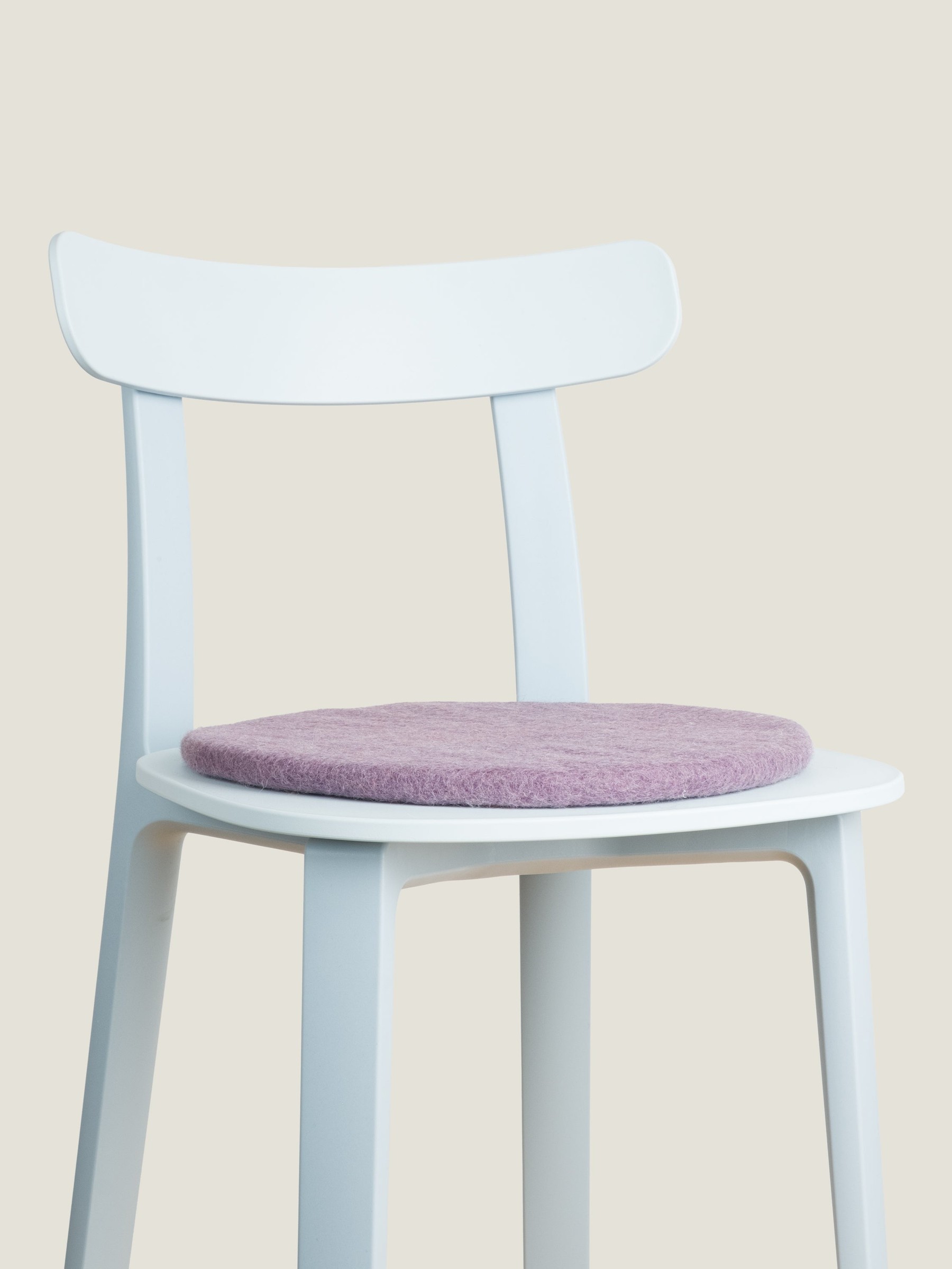 myfelt Frida Filz-Sitzauflage Violett Ø 36 cm