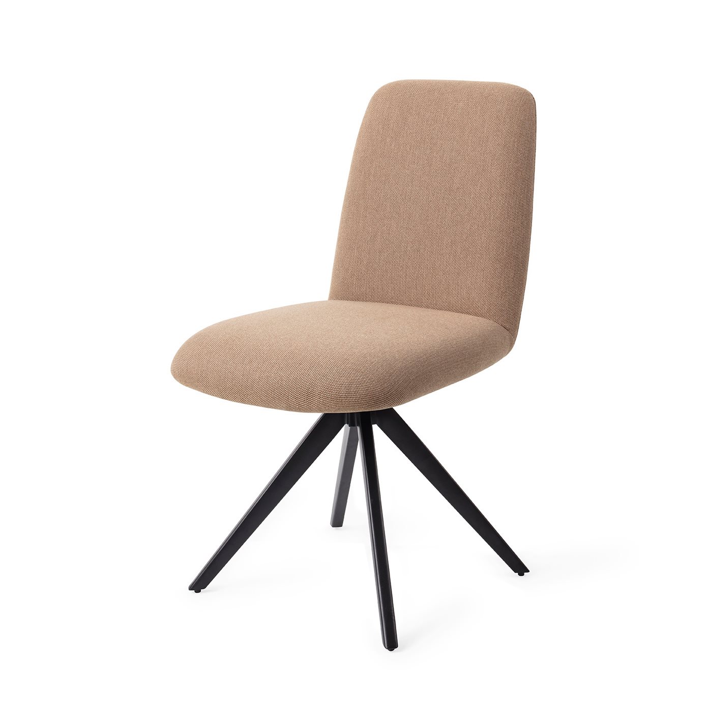 Jesper Home Esszimmerstuhl Taiwa Whisper-Wheat Turn Schwarz
