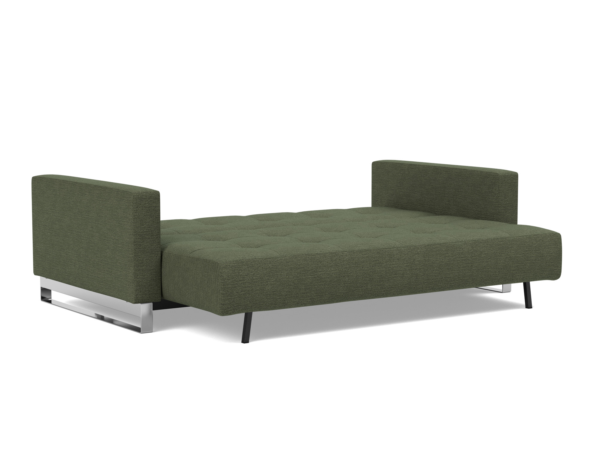 Schlafsofa Cassius D.E.L. Strukturierter Stoff Taura 353-Forest