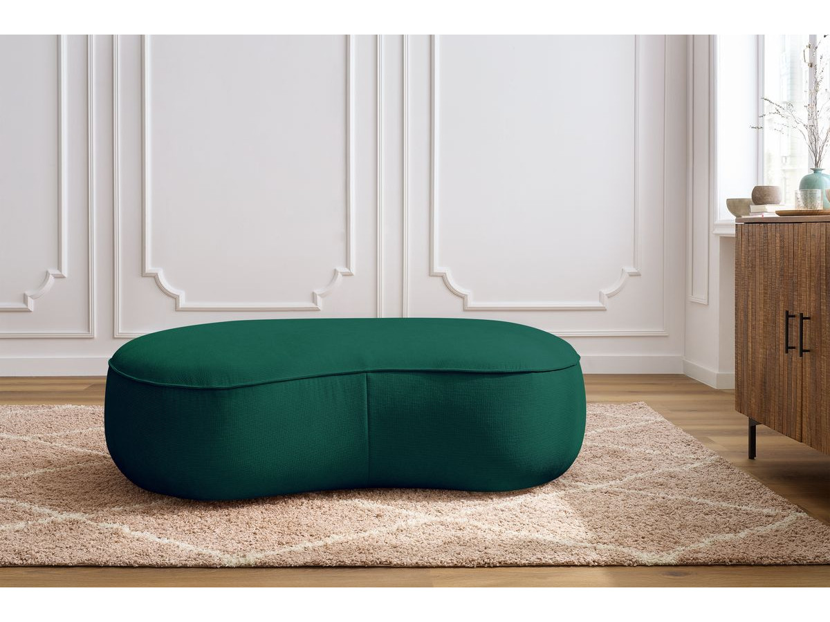 Bobochic Saint-germain Pouf Strukturstoff Grün