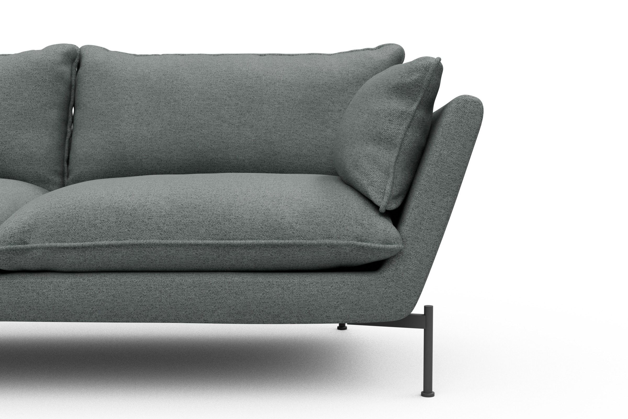 Sofa Anton PREMIUM 3-Sitzer Denari-Soft-Grey