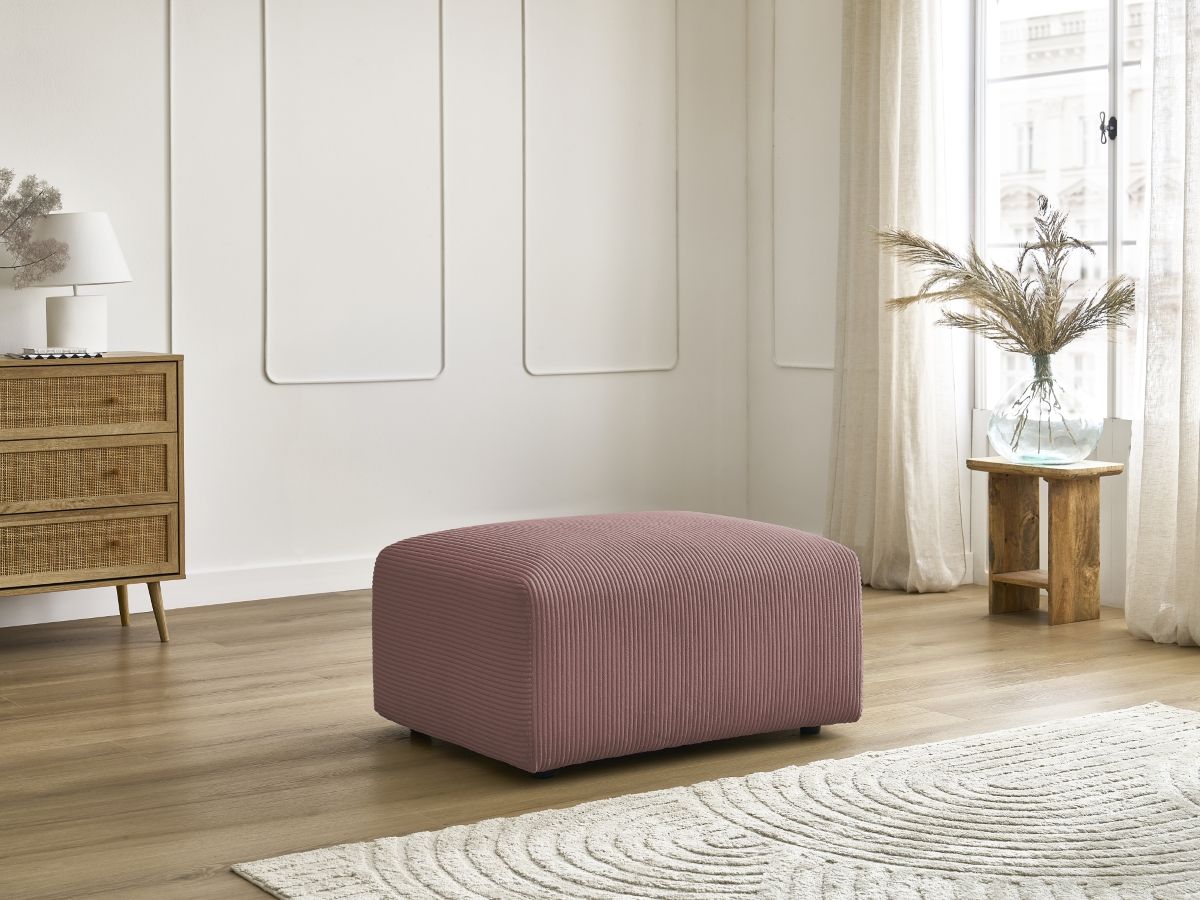 Bobochic Tina Pouf Cordsamt Rosa