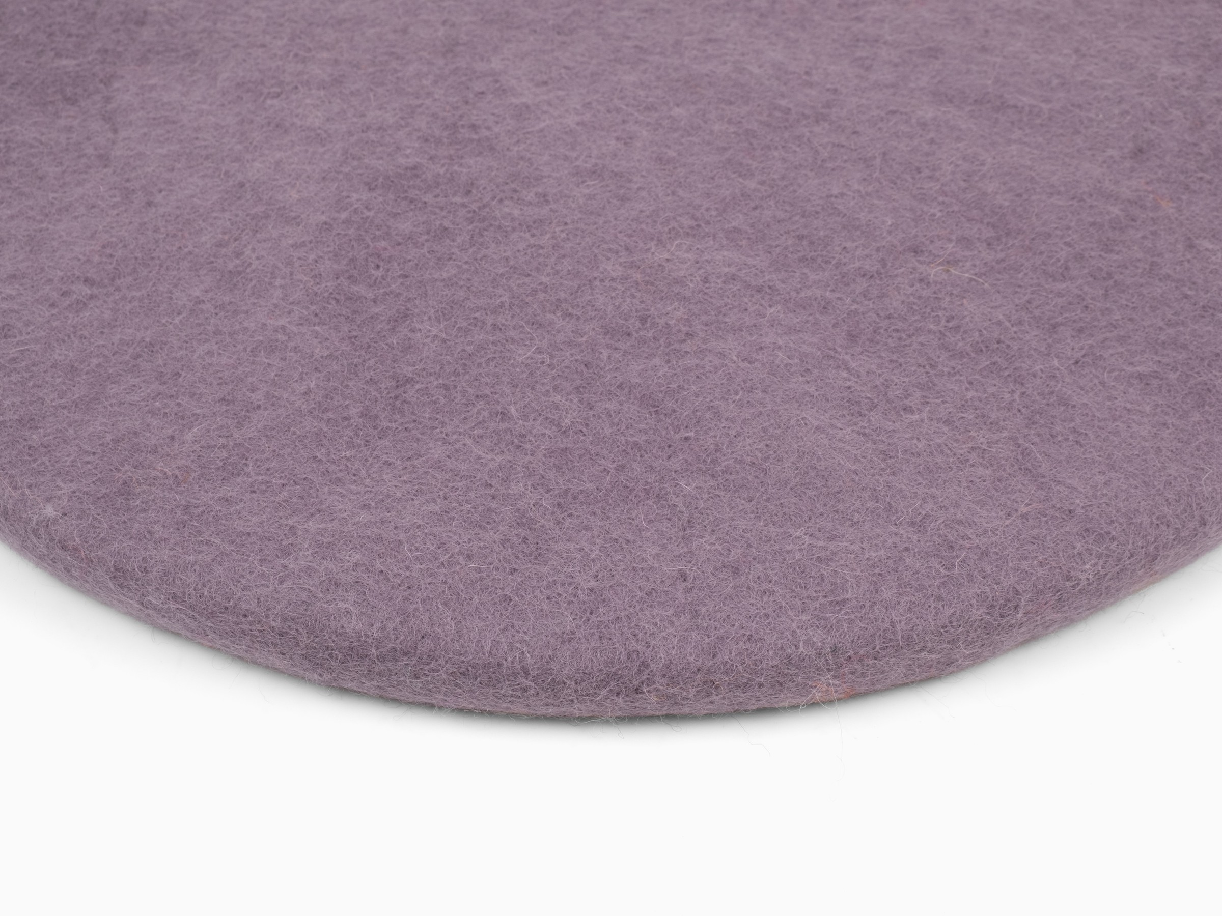 myfelt Tove Filz-Sitzauflage Fliedergrau Ø 36 cm