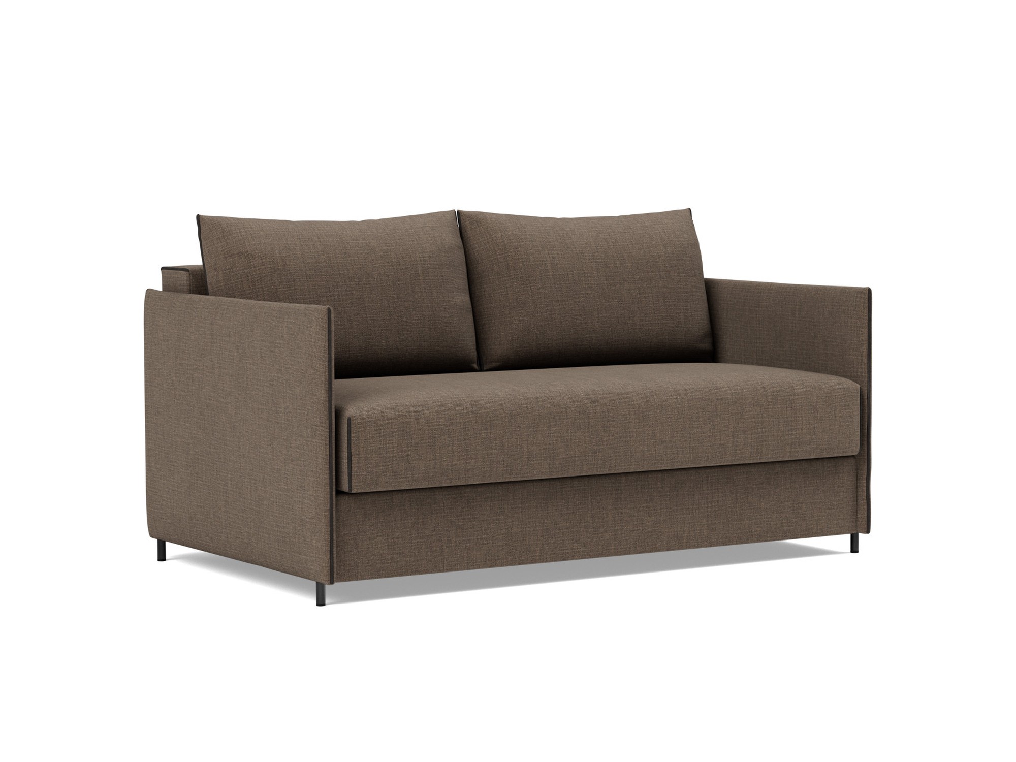 Schlafsofa Luoma Chenille Esina 411-Cedar-Brown