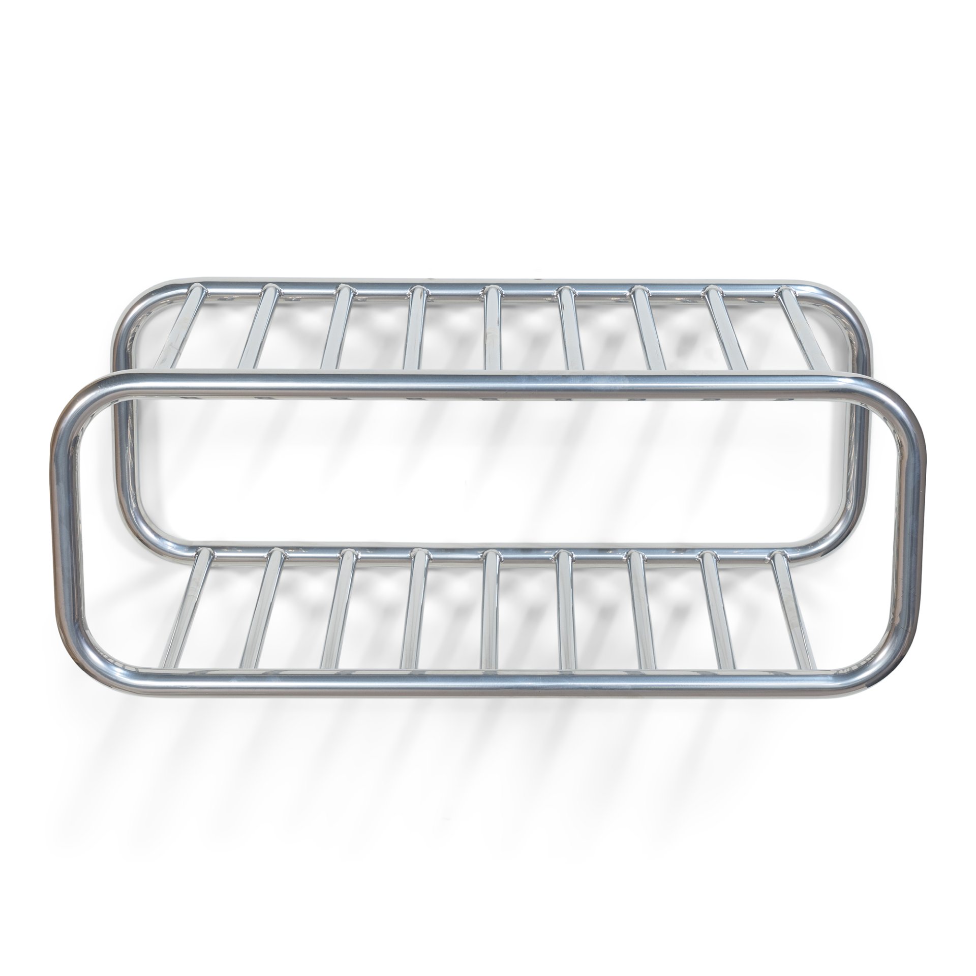 Spinder Design Schuhregal Retro SR Groovy Chrome