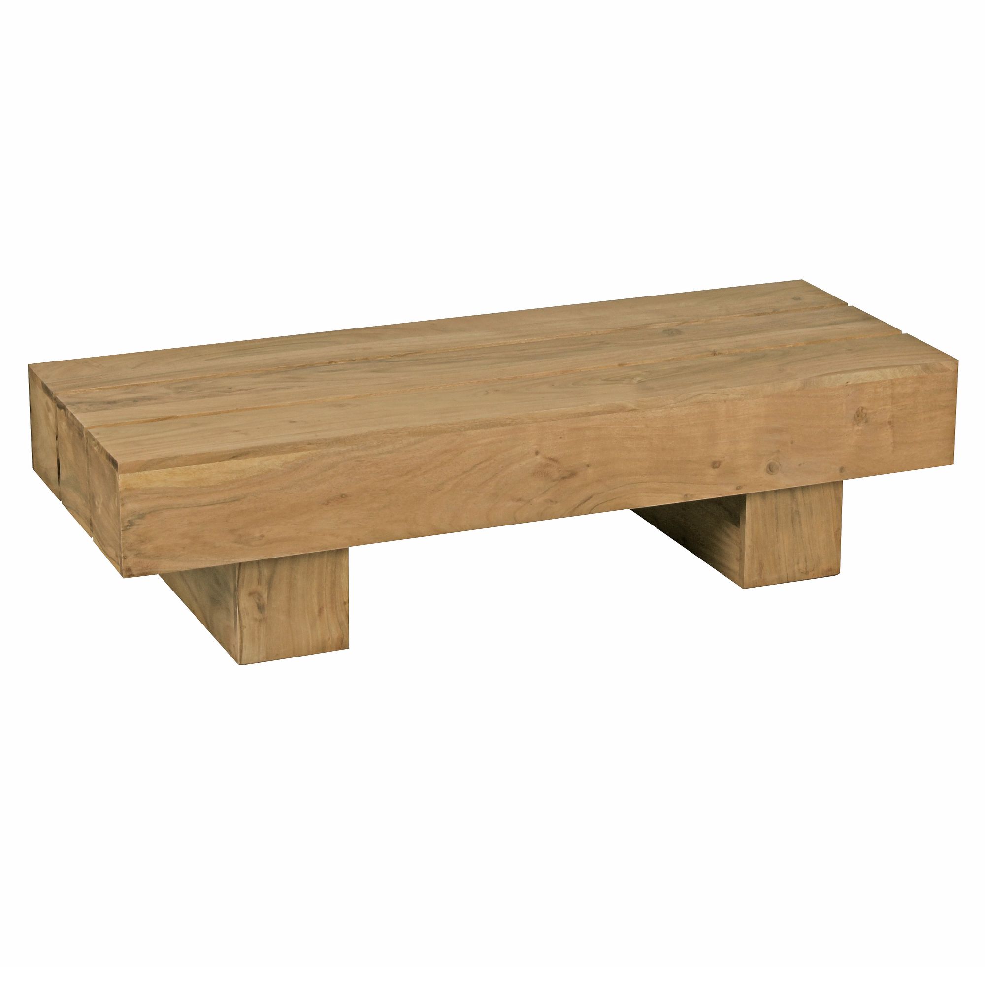 Couchtisch Eidsvag Massivholz Akazie 120 × 45 × 30 cm