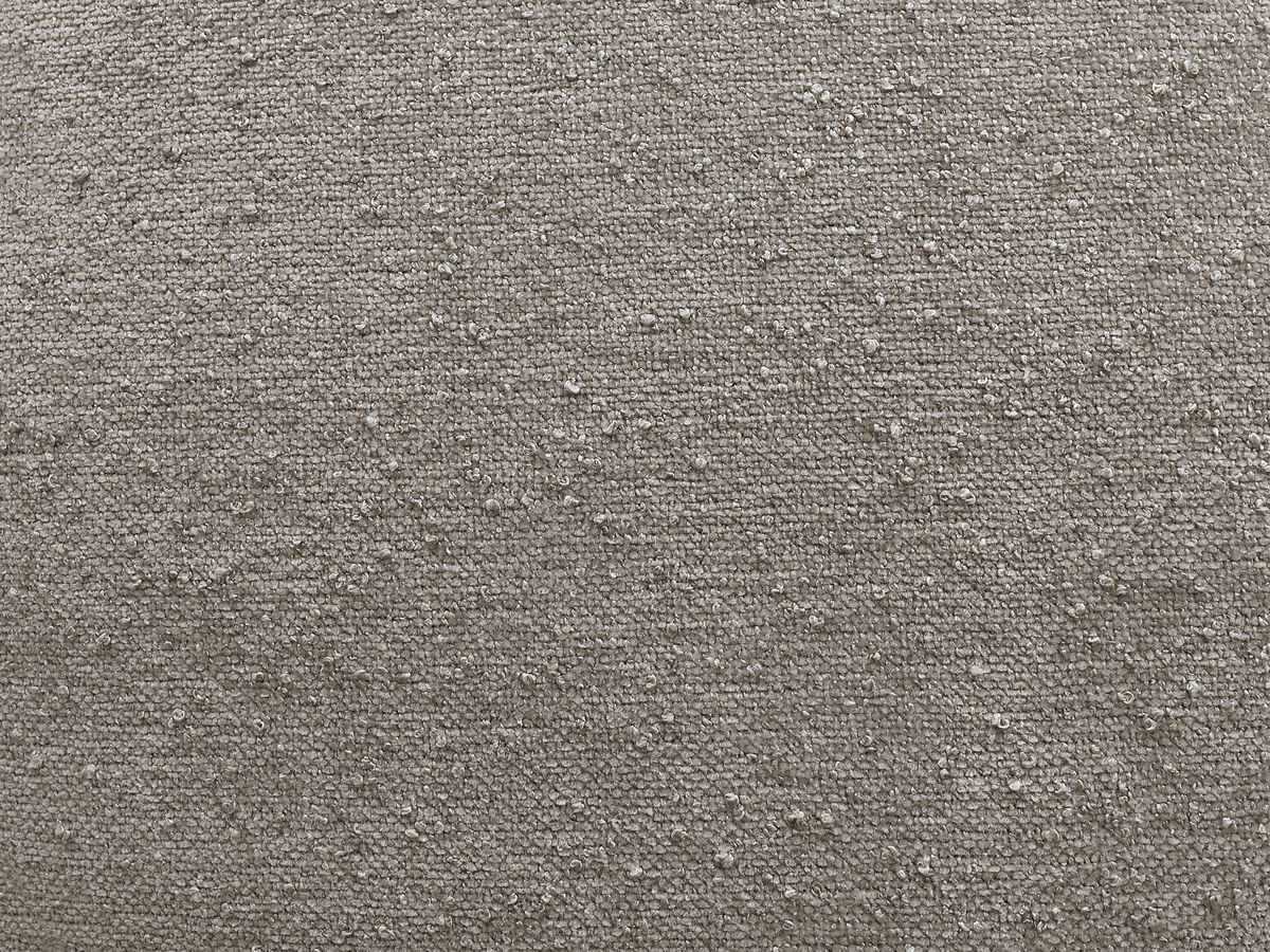 Bobochic Everest Sofa 3-Sitzer, 5 Kissen Strukturstoff Taupe