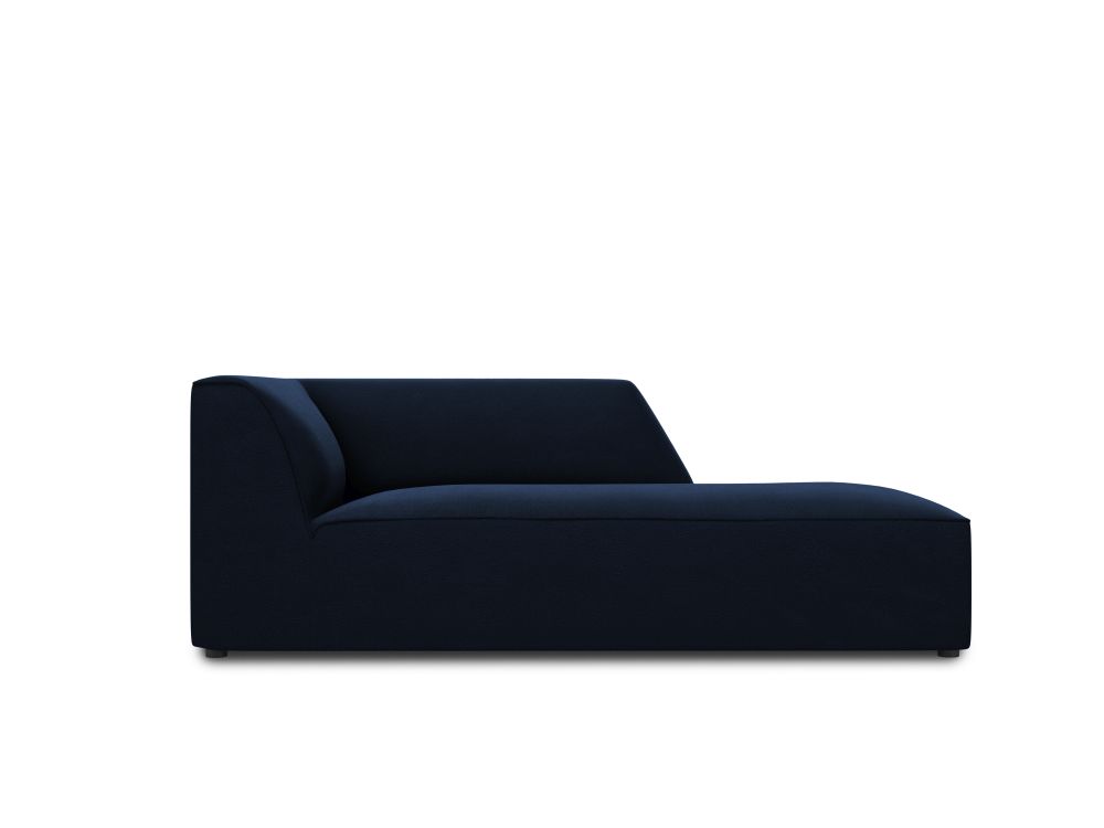 Cosmopolitan Design Chaiselongue Siena Samt Salvador Königsblau Rechts