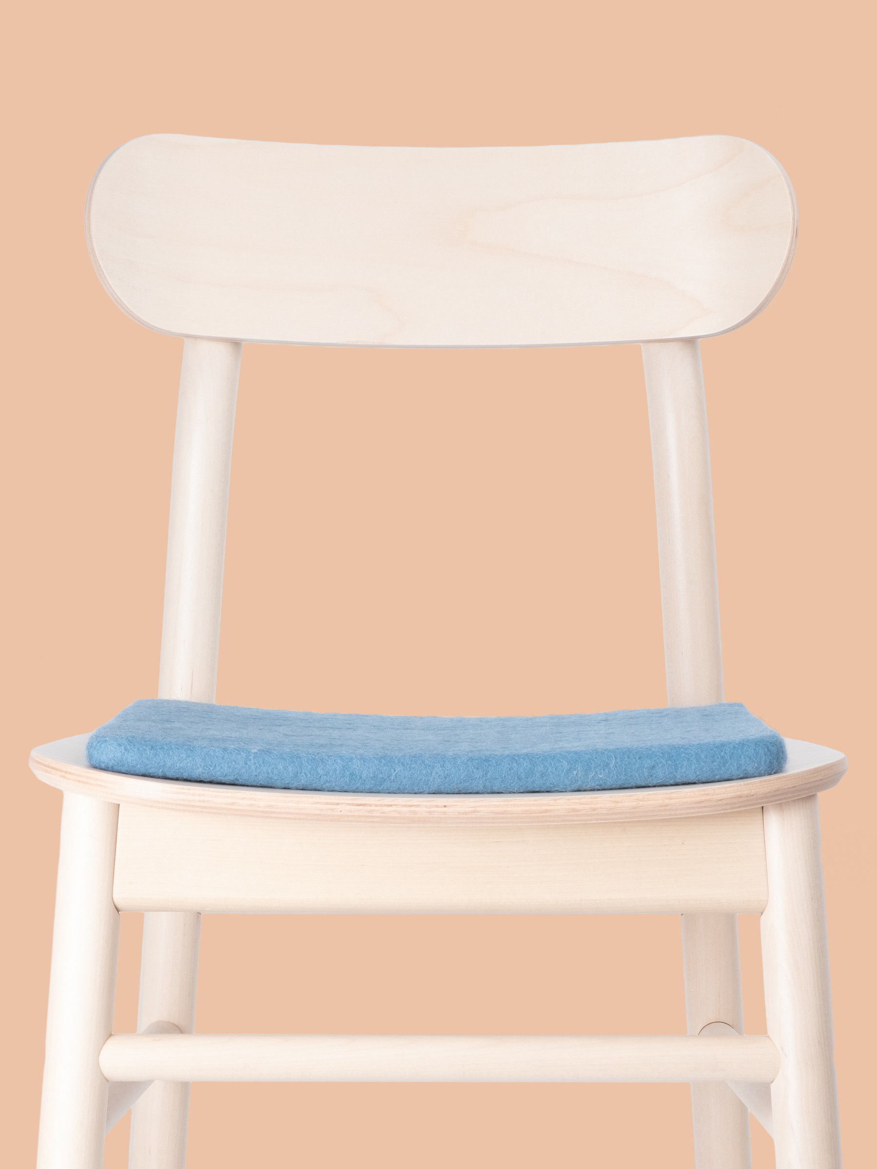myfelt Nilo Filz-Sitzauflage Blau 36 x 36 cm