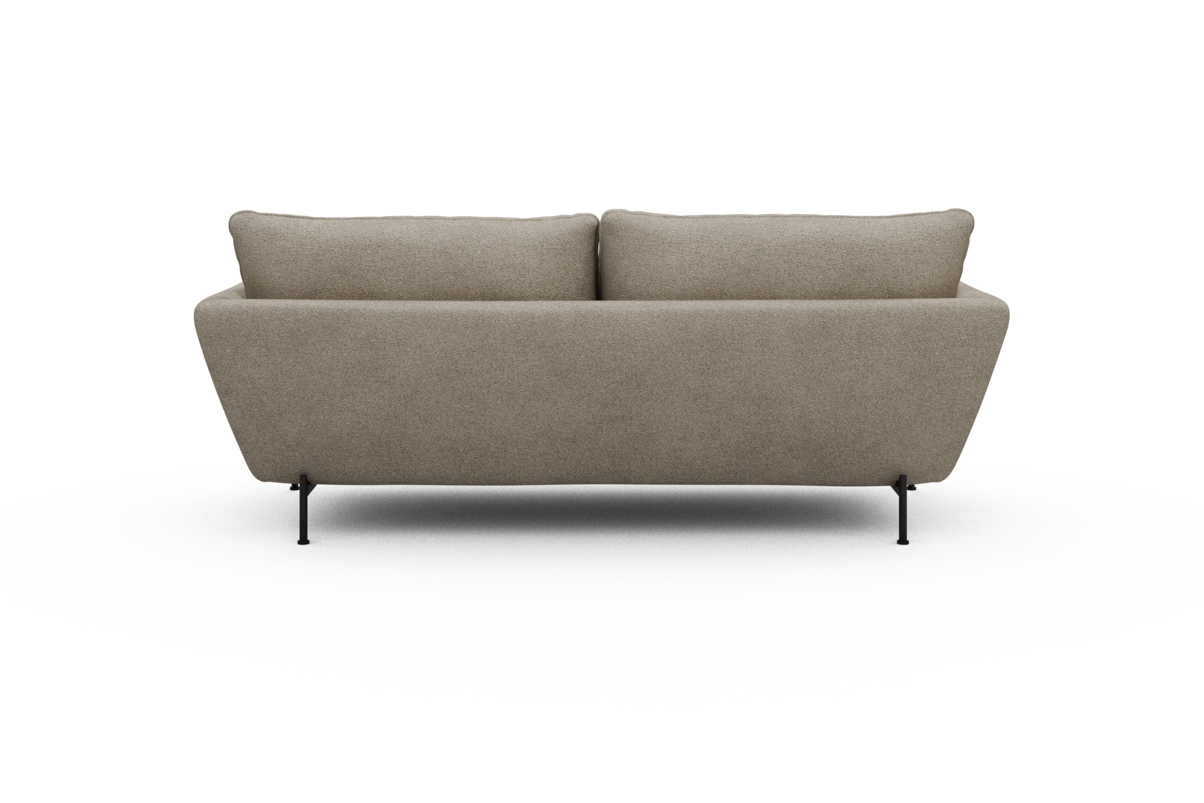 Sofa Anton 3-Sitzer Boucle-Beige