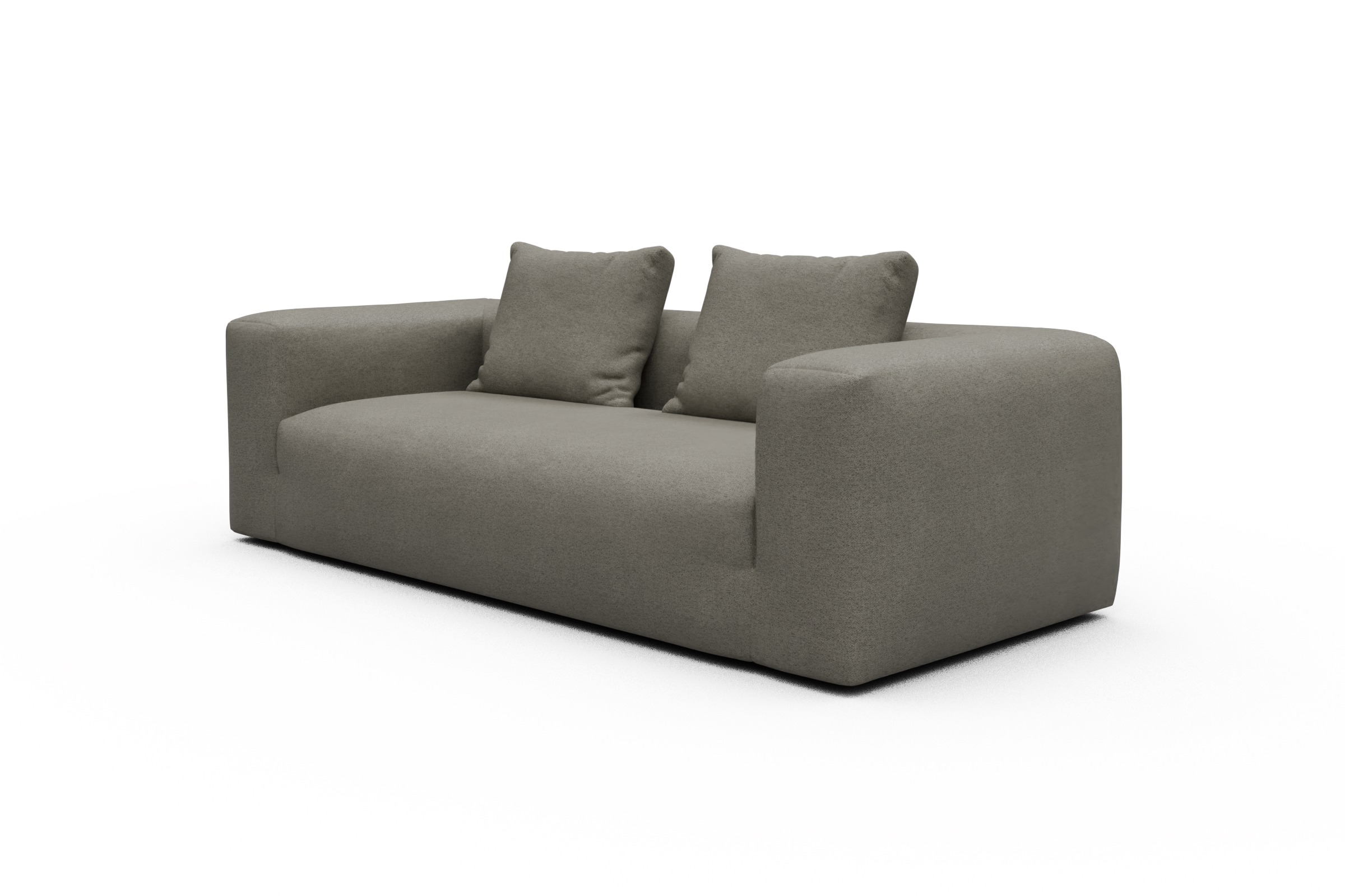 Sofa Fred 3-Sitzer Denari-Warm-Grey