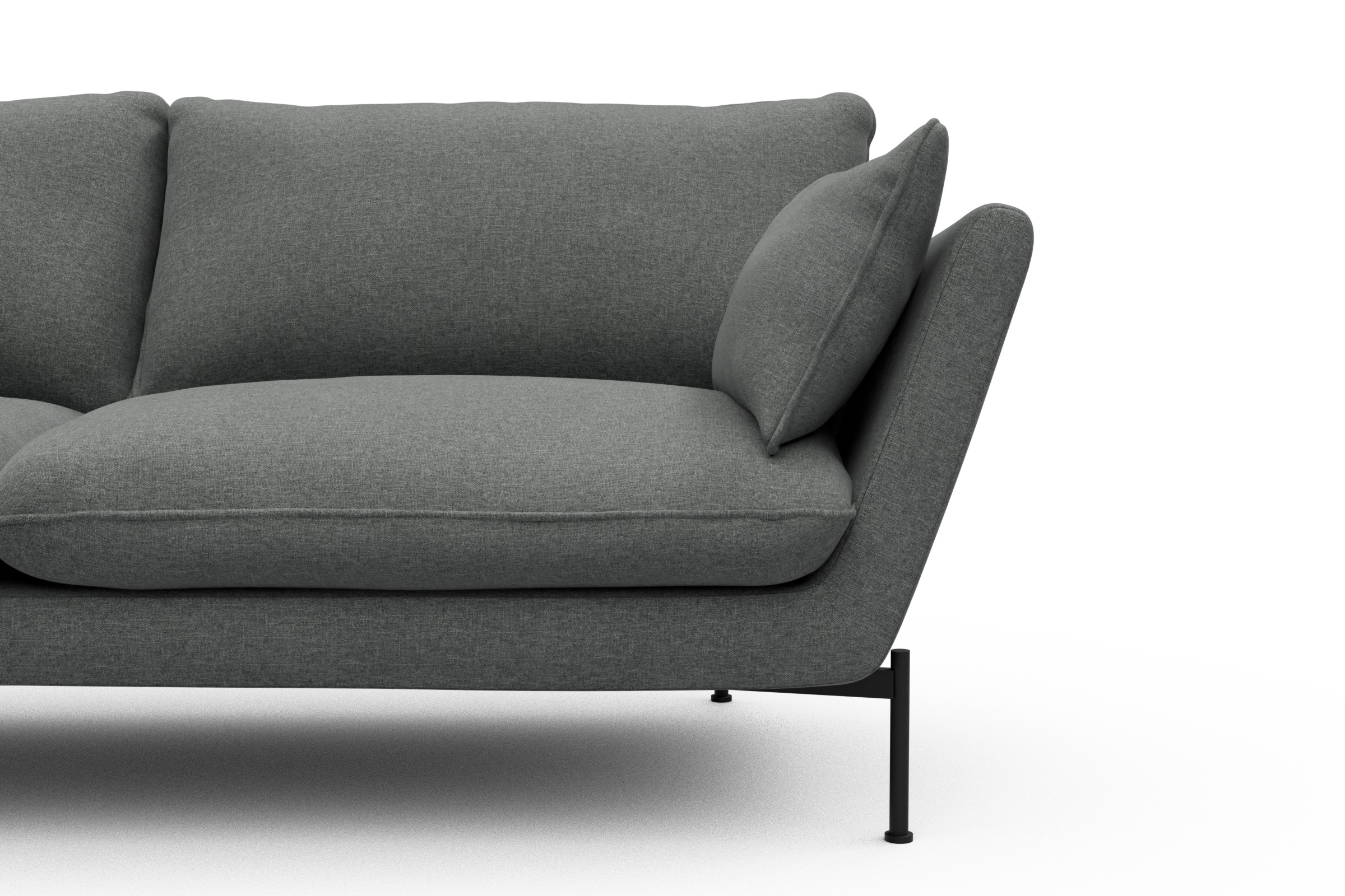 Sofa Anton 2-Sitzer Satya-Steel