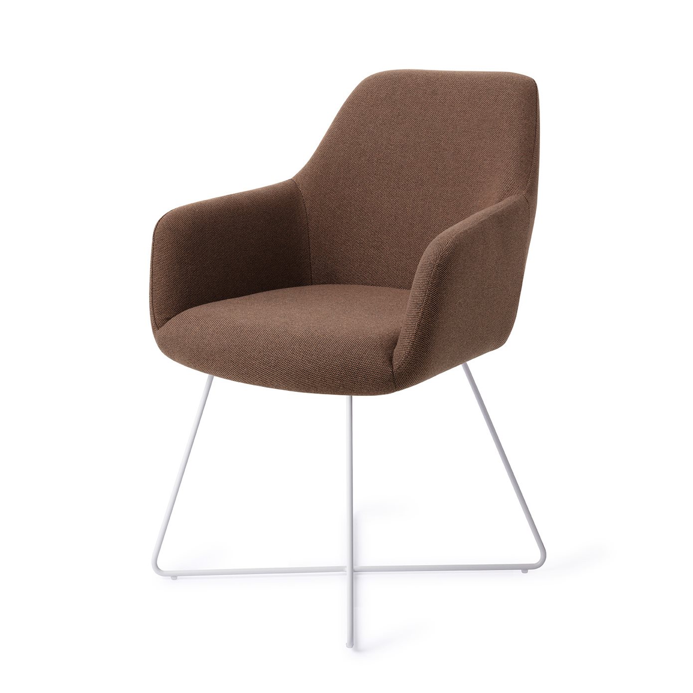 Jesper Home Esszimmerstuhl Hiroo Rustic-Rye Cross Weiß