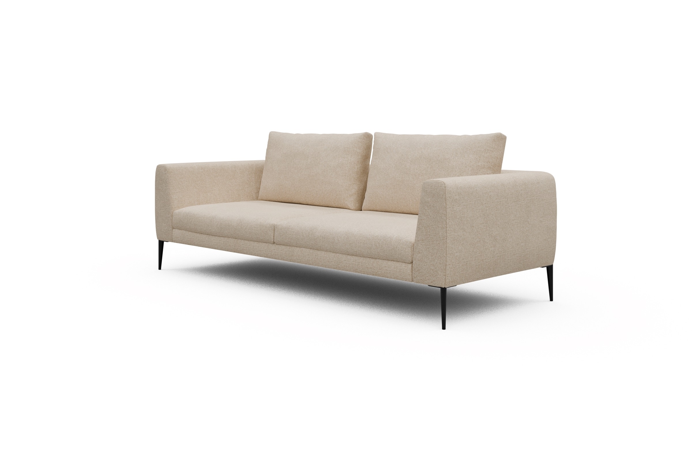 Sofa Paul 3-Sitzer Casone-Natural-Beige