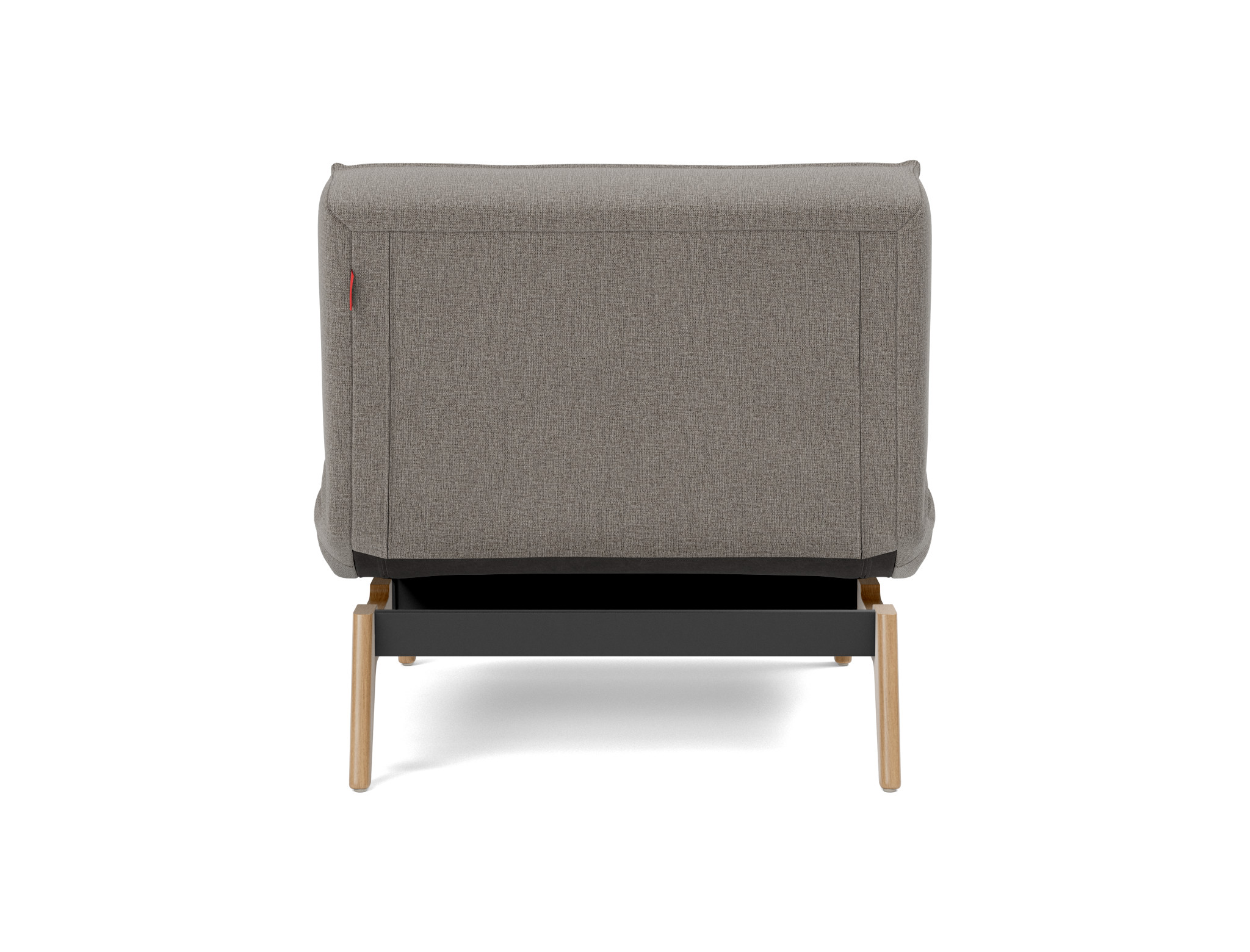 Sessel Splitback Flachgewebe Mixed Dance 521-Grey Beine Eiche