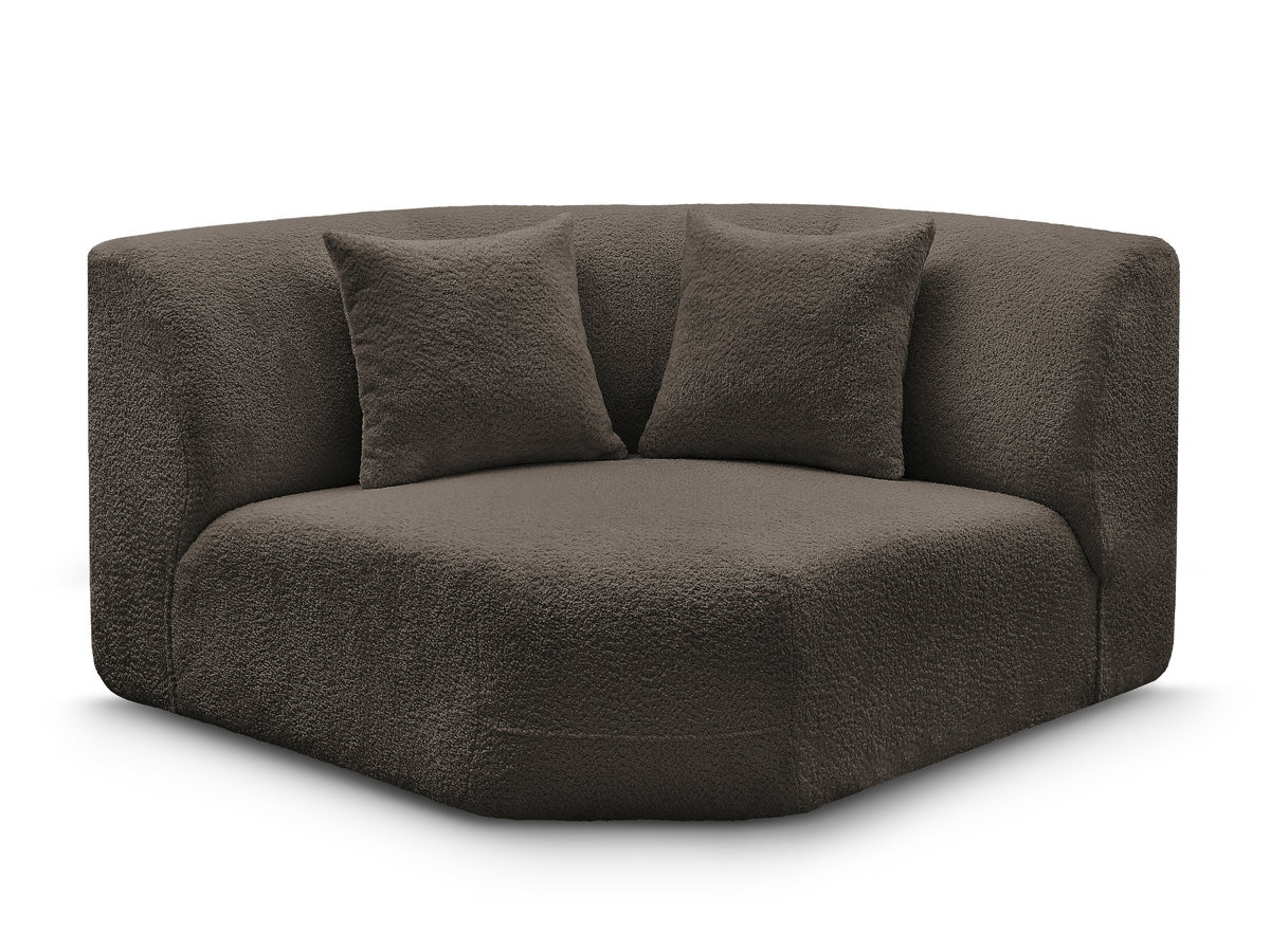 Bobochic Anda Sofa 2-Sitzer Chenille Braun
