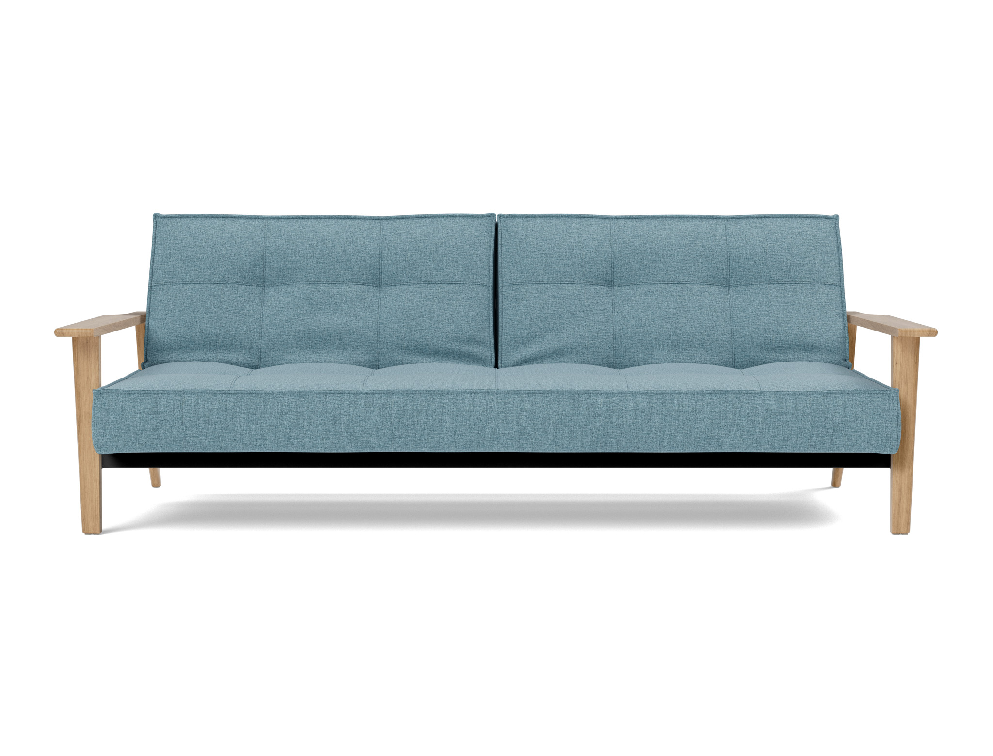 Schlafsofa Splitback Frej Flachgewebe Mixed Dance 525-Light-Blue