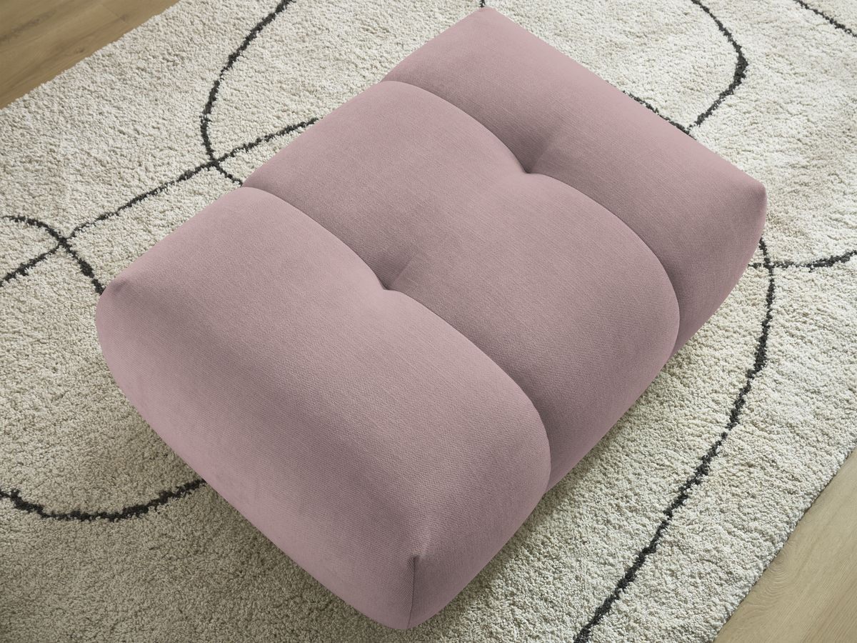 Bobochic Fuji Pouf Stoff Rosa