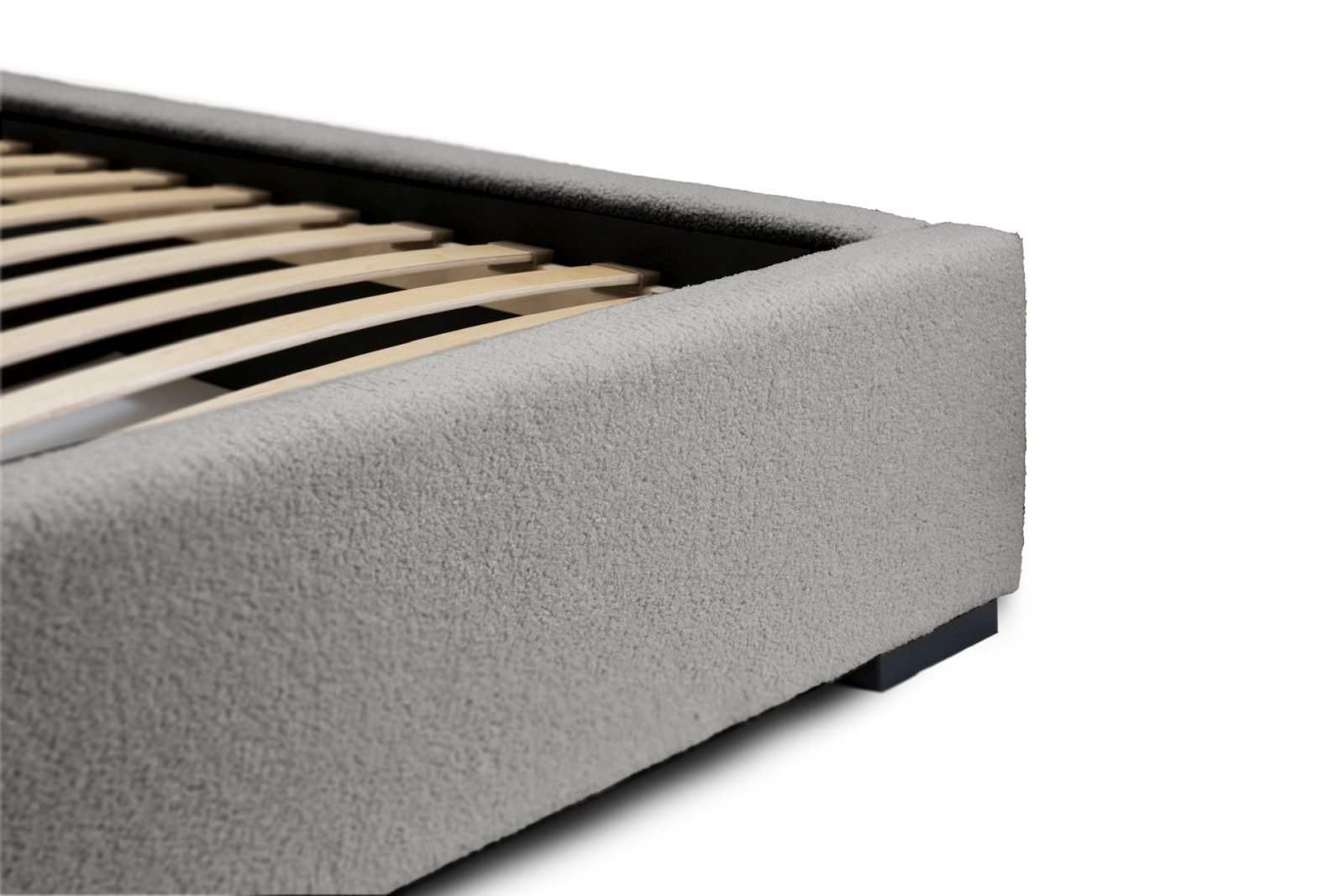 Polsterbett Renoa Boucle 140x200 mit Holzrahmen Quelle 83