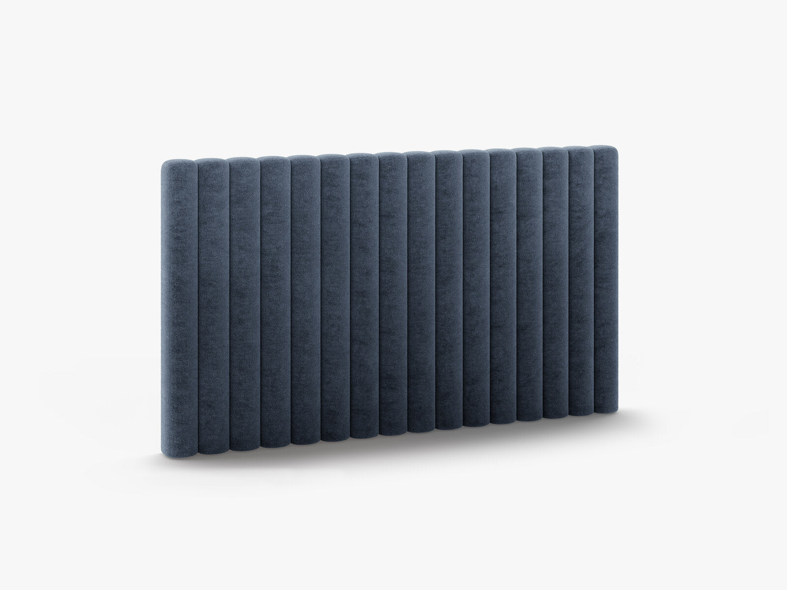 Micadoni Mistero Polster-Kopfteil Chenille Perfect Harmony Dunkelblau 160x95